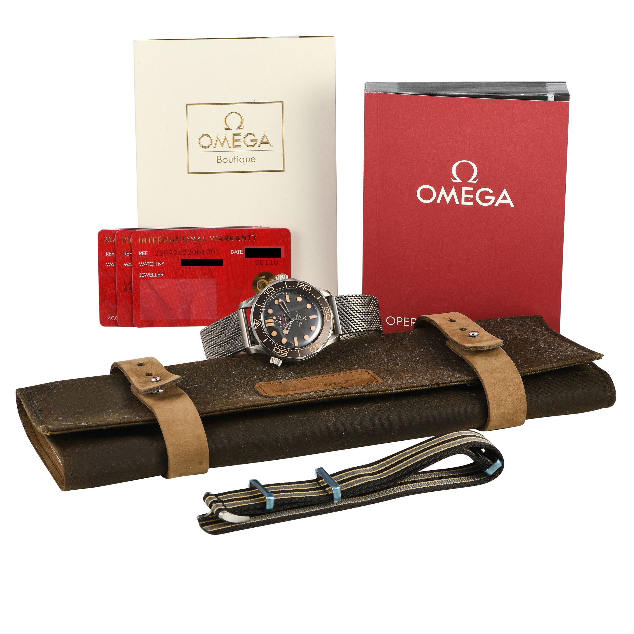 Omega Seamaster Diver 007 Edition Watch 210.90.42.20.01.001
