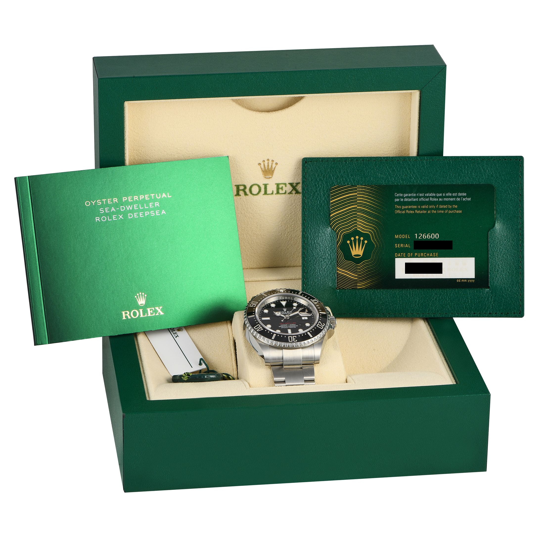 Rolex Sea-Dweller Watch 126600