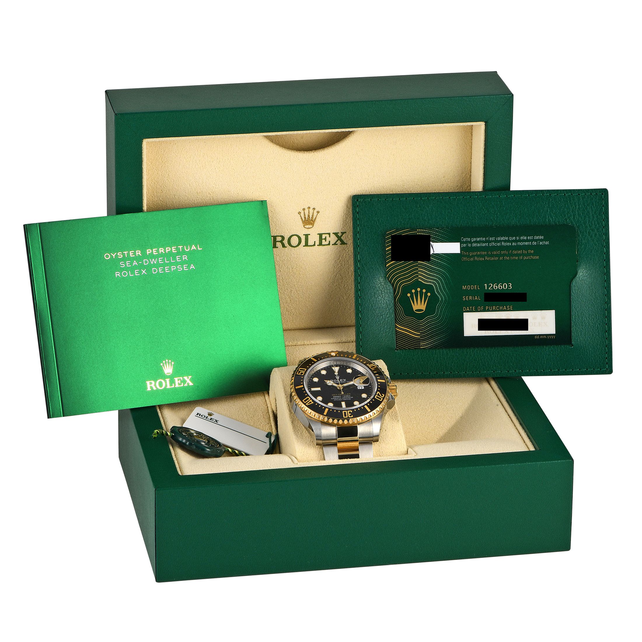 Rolex Sea-Dweller Watch 126603-0001