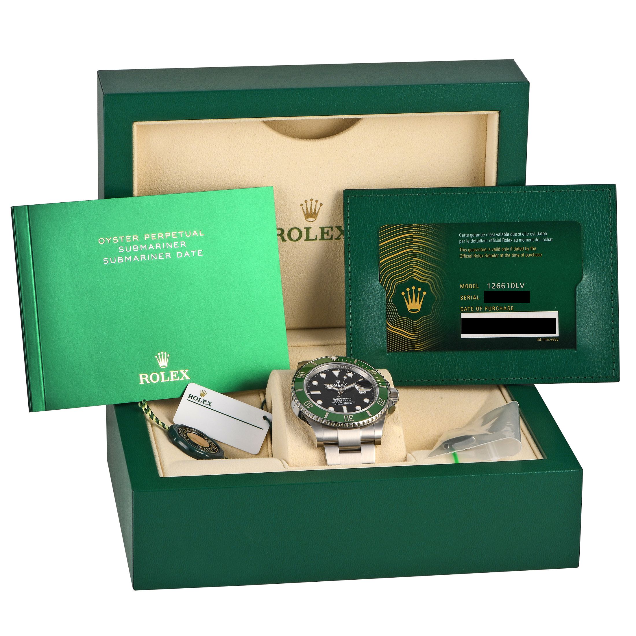 Rolex Submariner Date Watch 126610LV