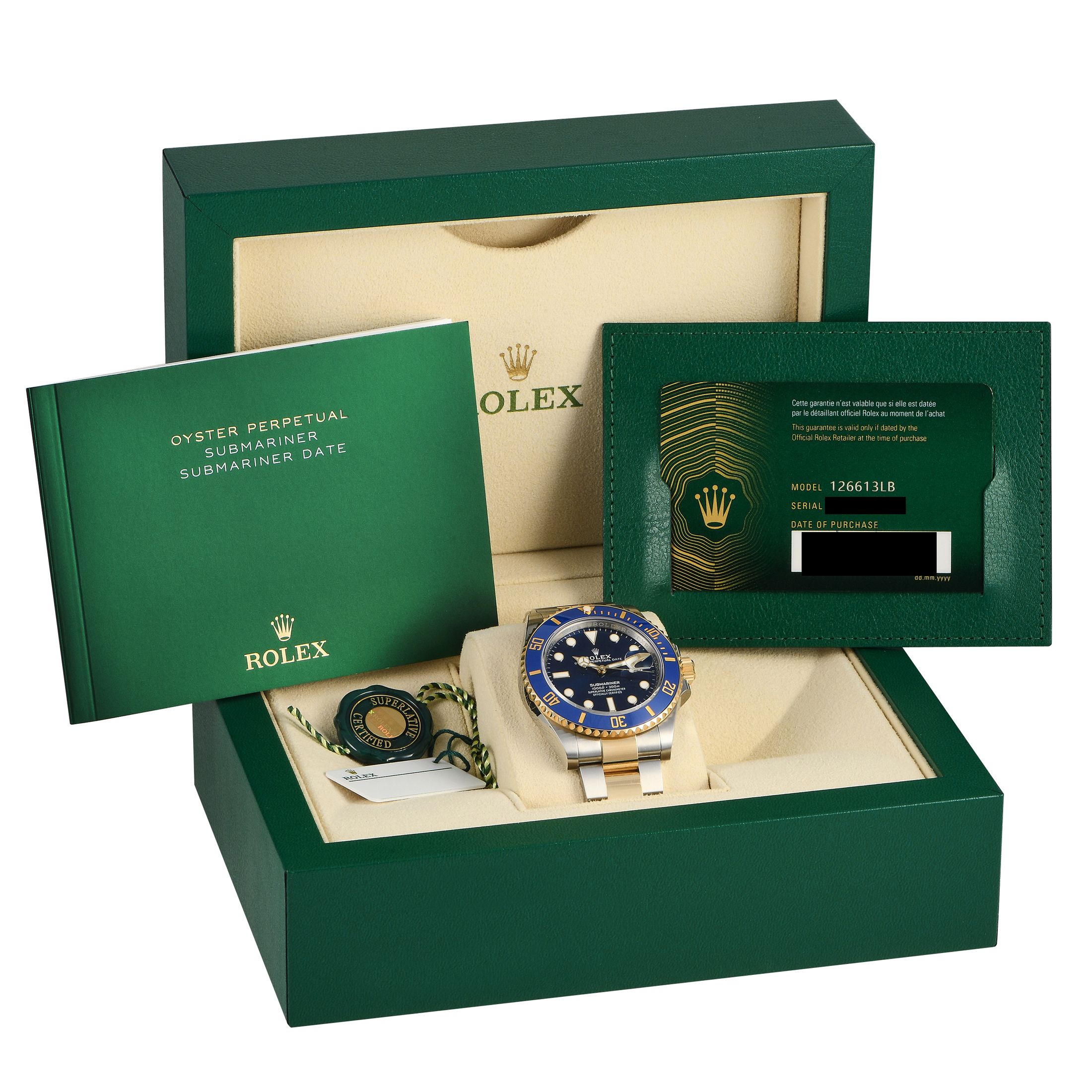 Rolex Submariner Date Watch 126613LB