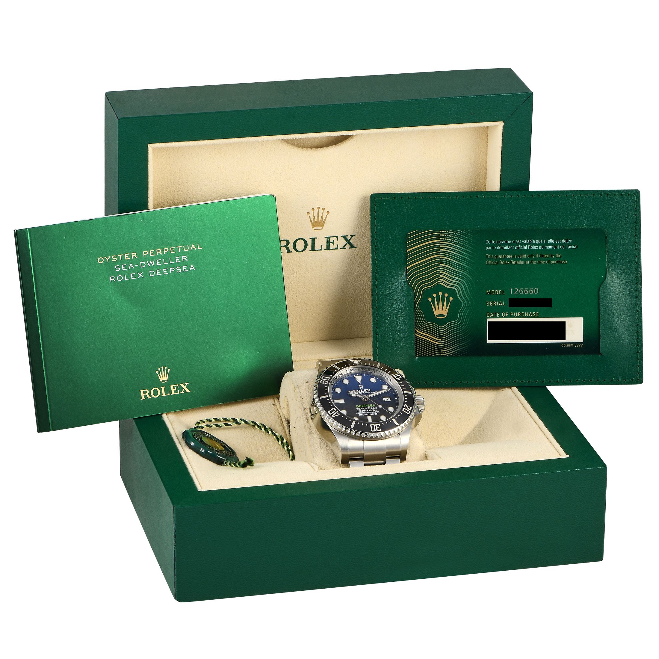 Rolex Sea-Dweller Deepsea Watch 126660