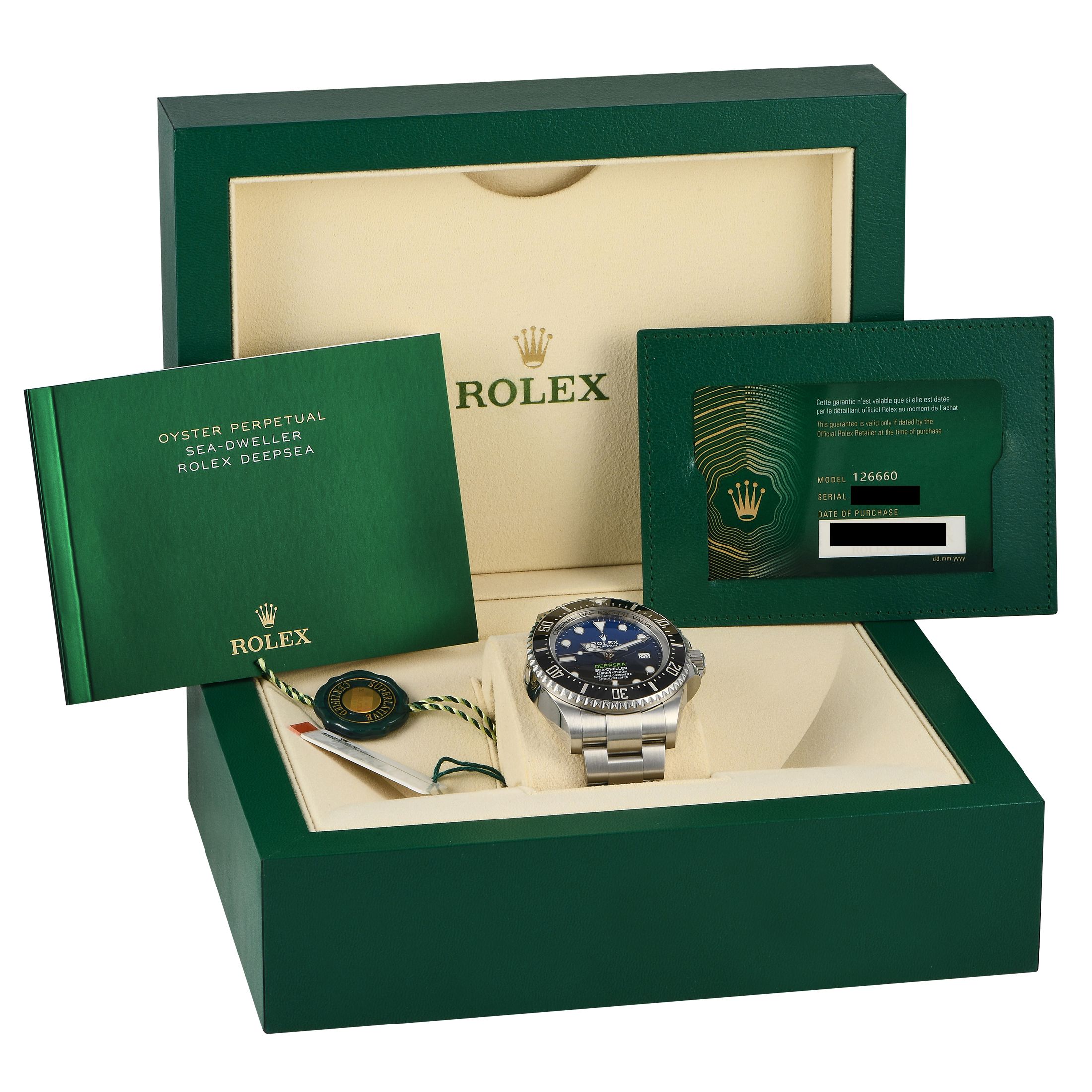 Rolex Sea-Dweller Deepsea Watch 126660