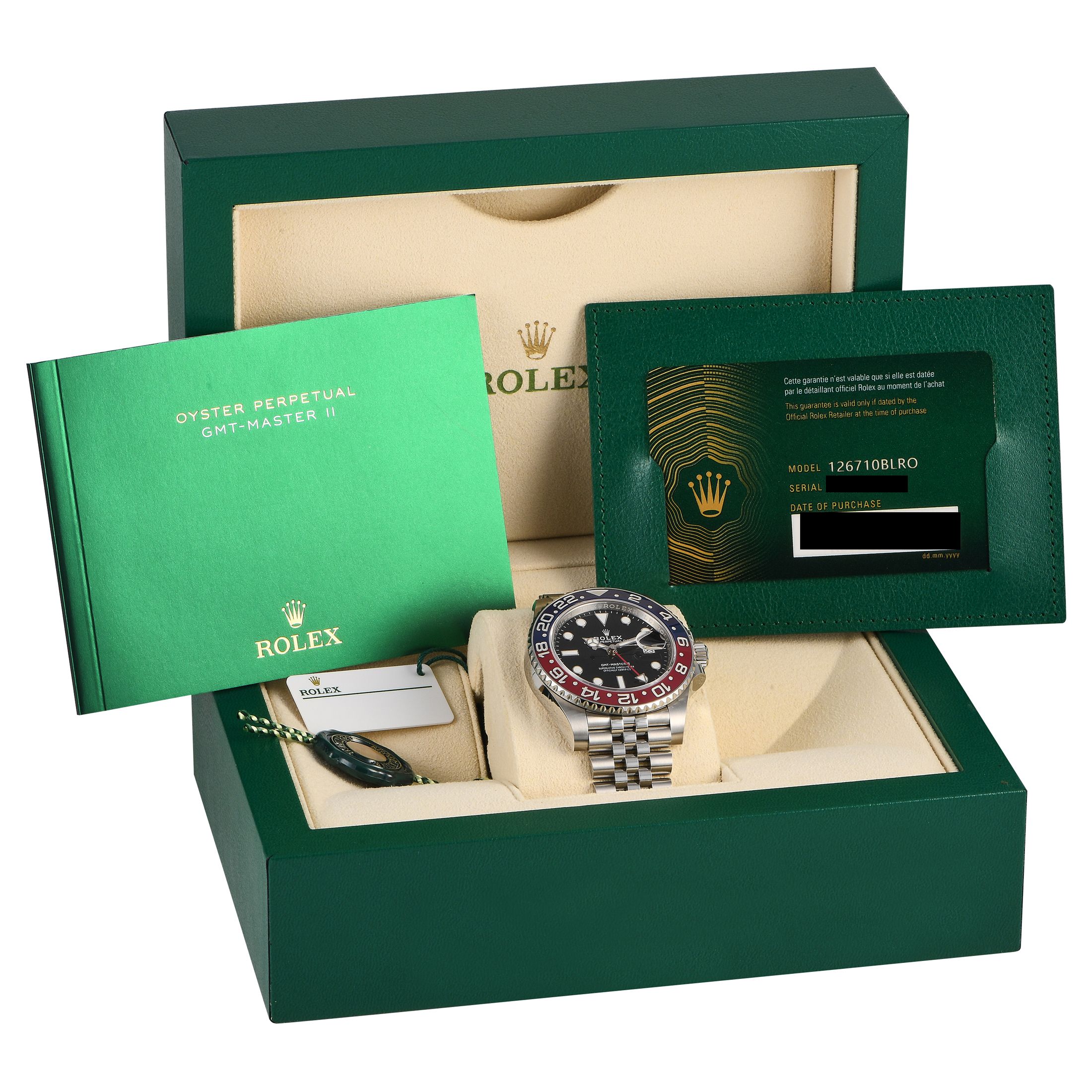 Rolex GMT-Master II Watch 126710BLRO