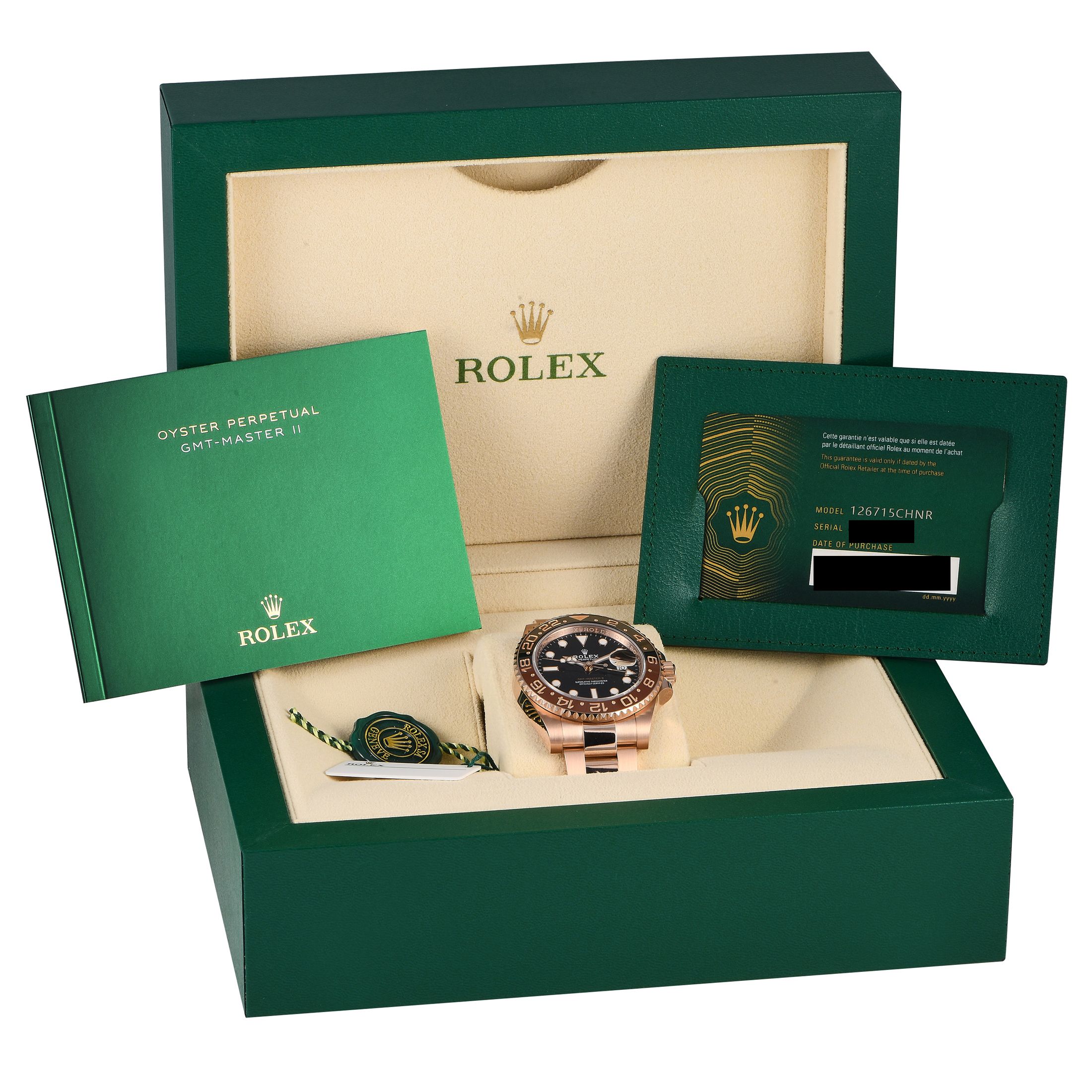 Rolex GMT-Master II Watch 126715CHNR