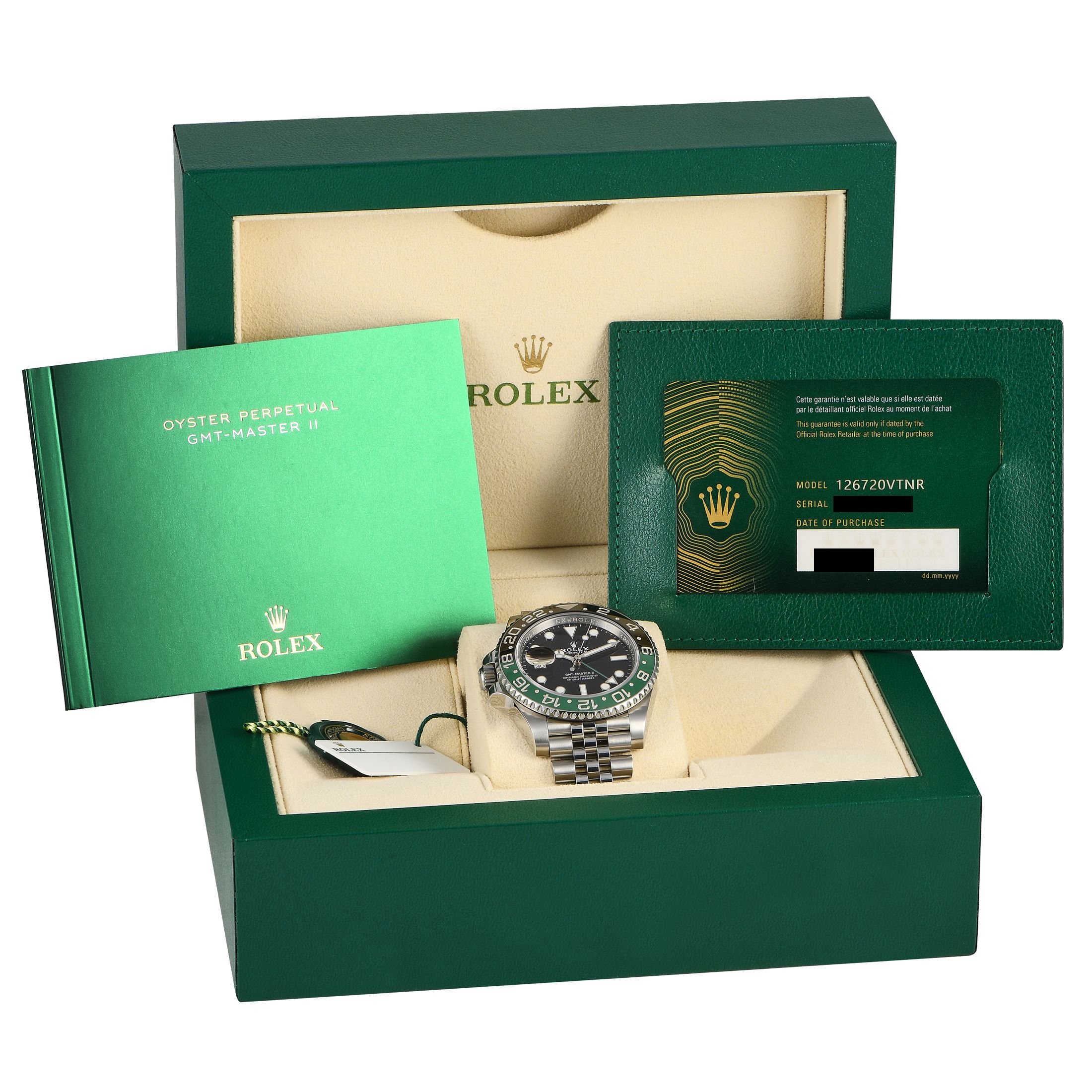 Rolex GMT-Master II Left-Hand Watch 126720VTNR-0002