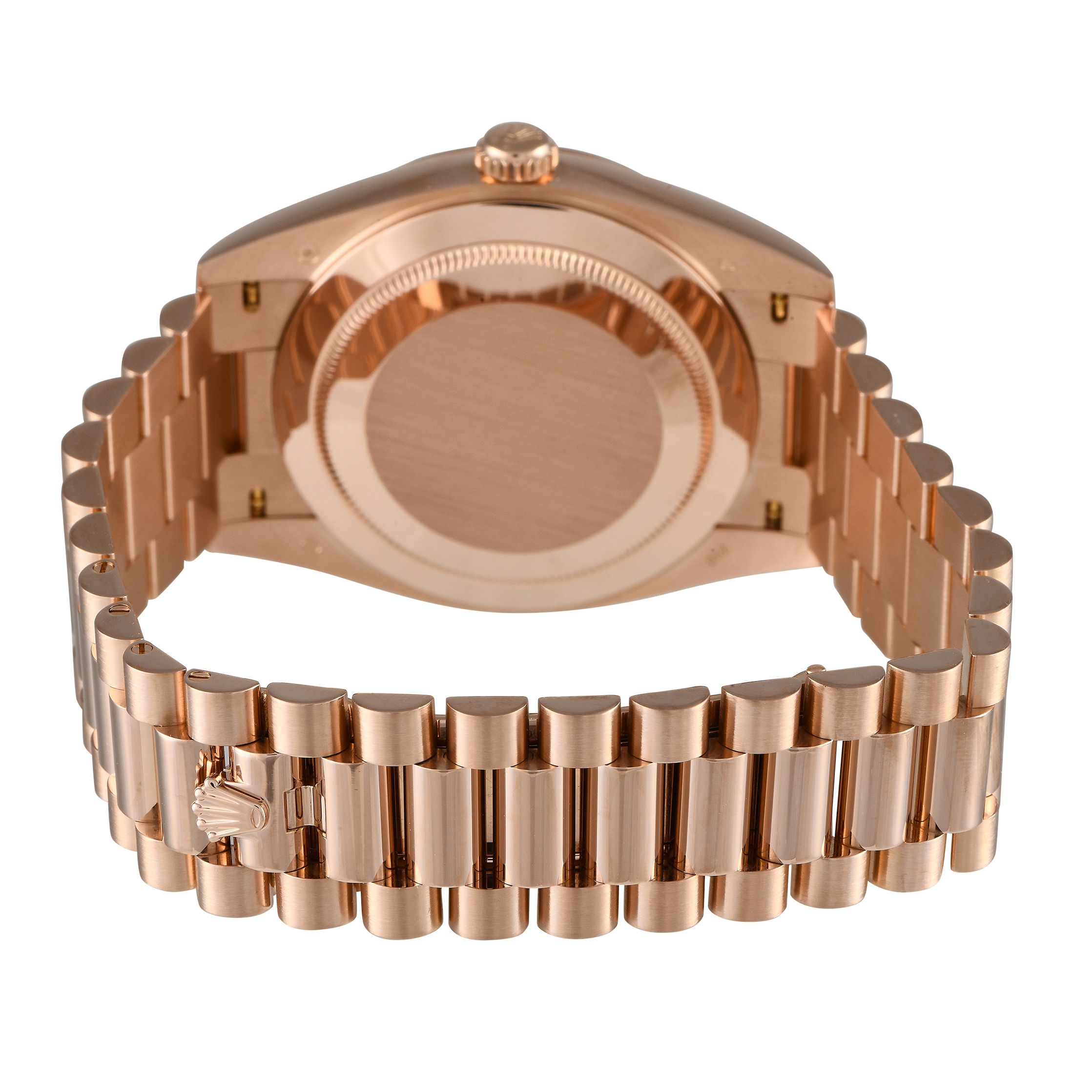 Rolex Day-Date 40 Diamond Chocolate Dial Watch 228235