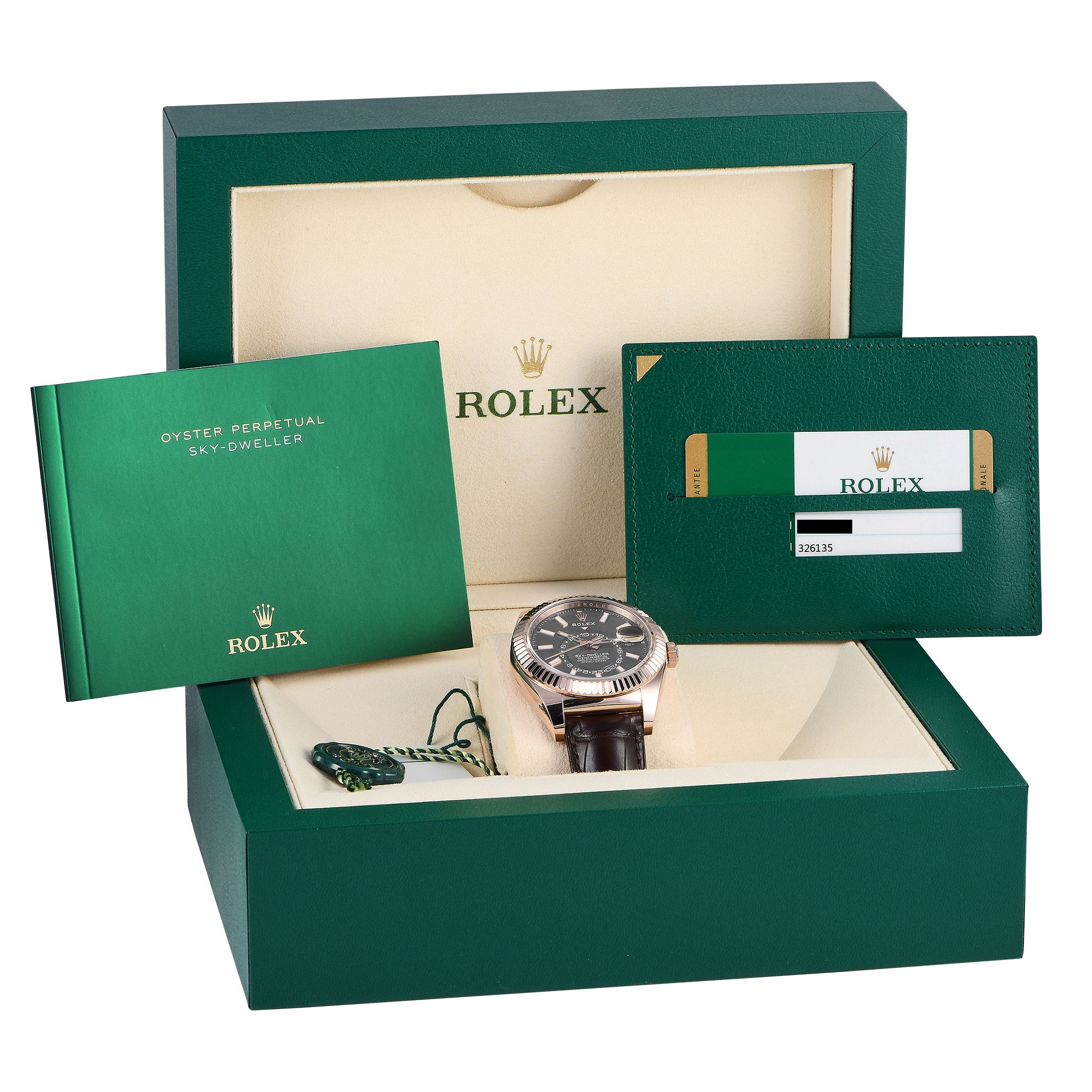 Rolex Sky-Dweller Everose Gold Watch 326135
