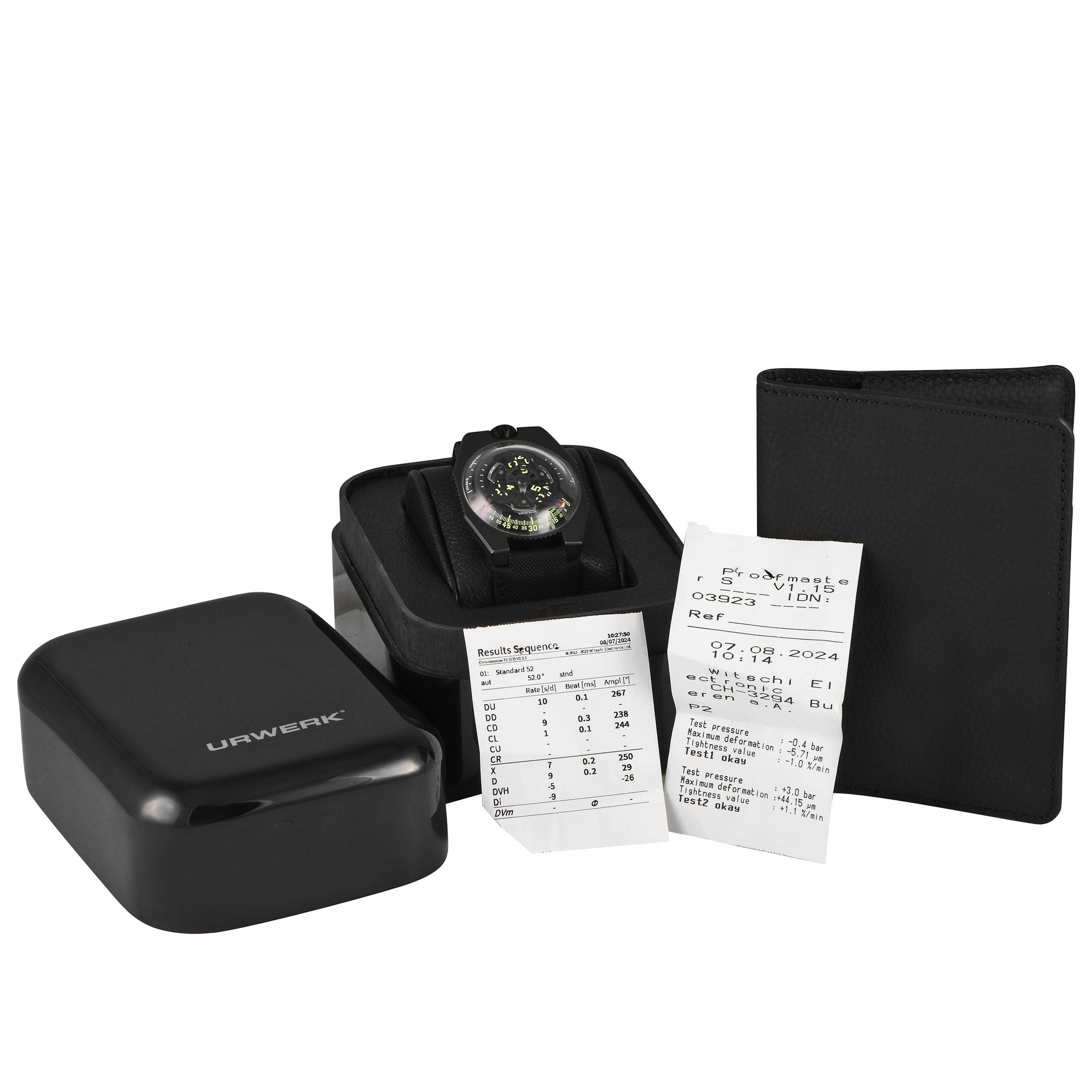 Urwerk UR-100 Black SpaceTime Limited Edition Watch UR-100