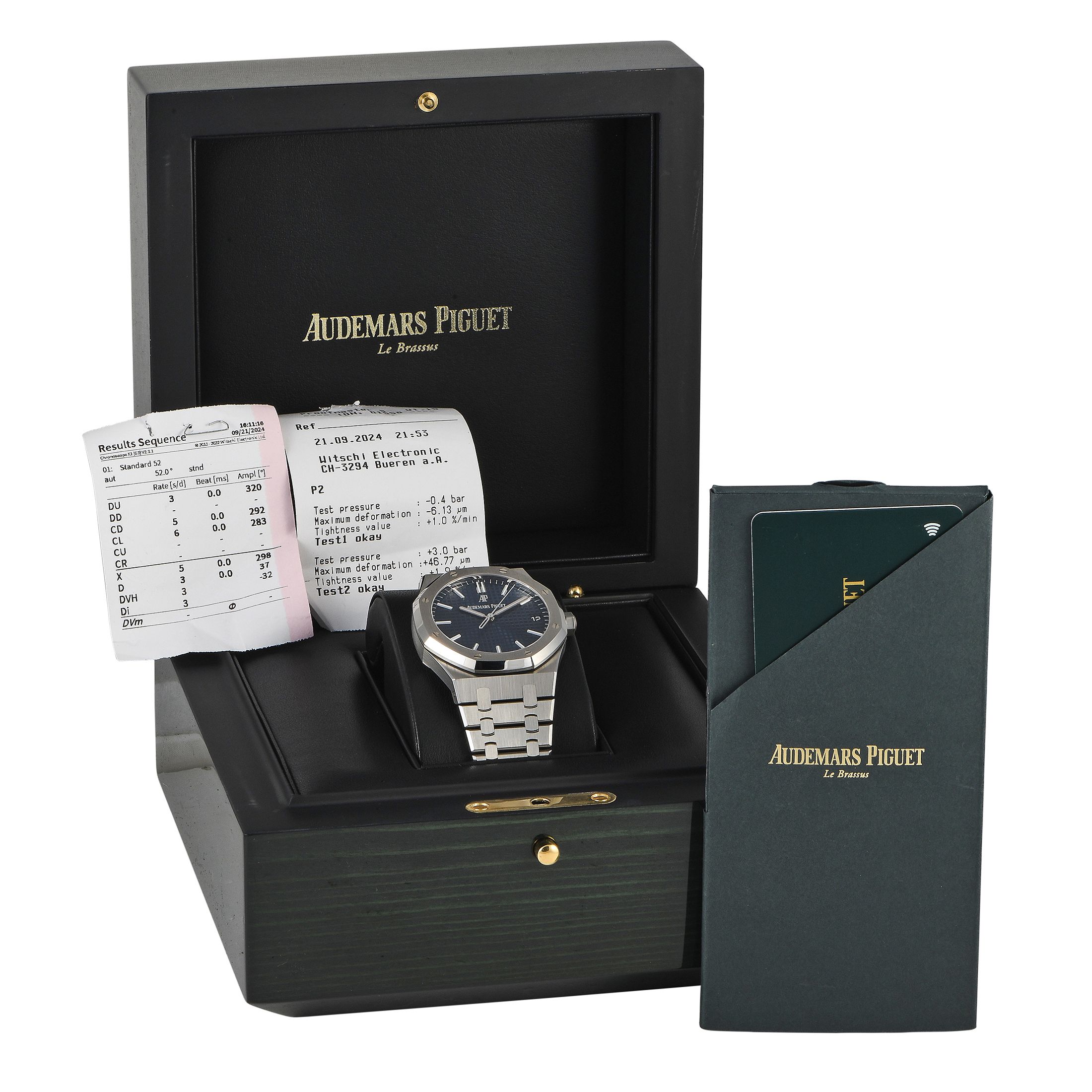 Audemars Piguet Royal Oak Blue Dial Watch 15500ST.OO.1220ST.01