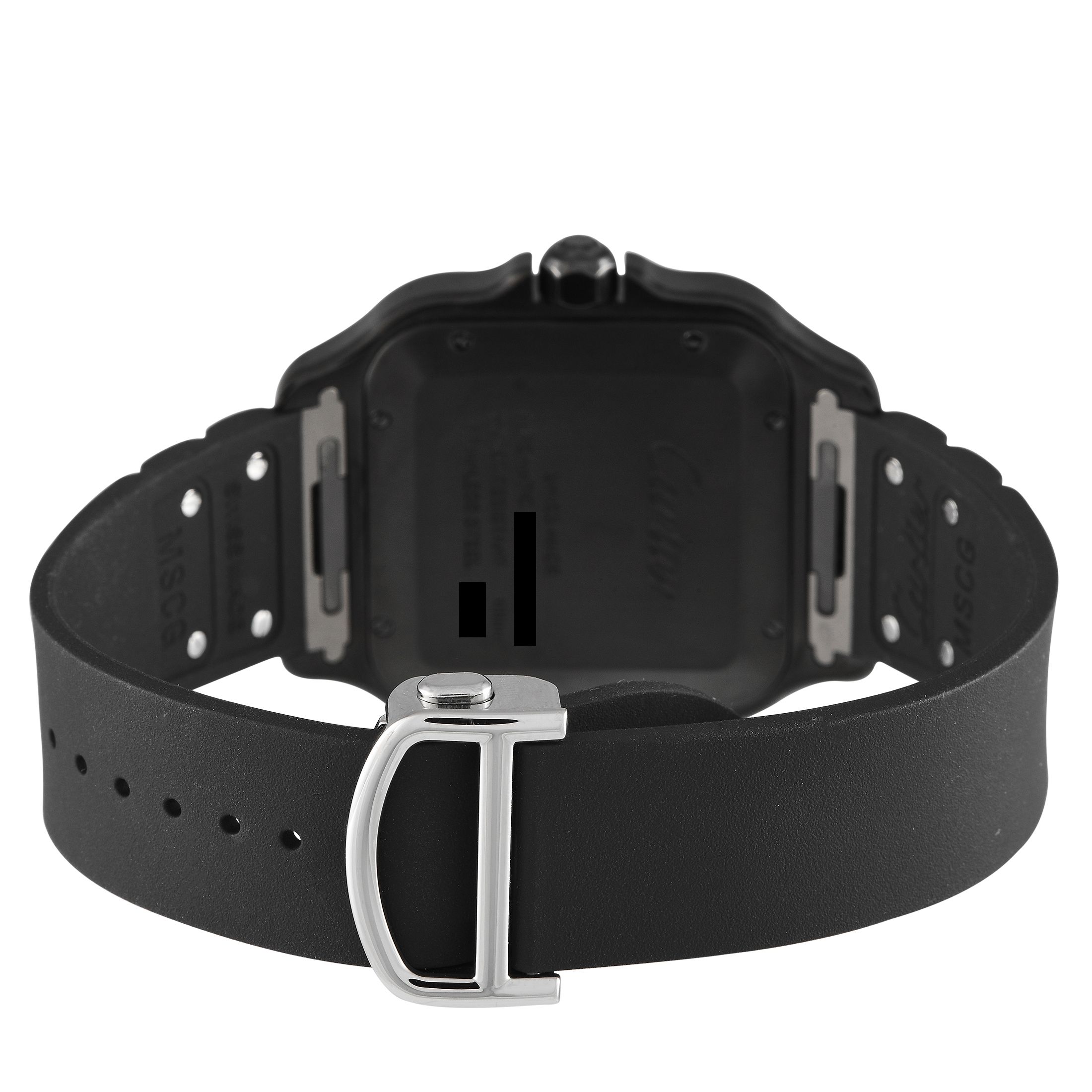 Cartier Santos de Cartier Black ADLC All Black Watch WSSA0039