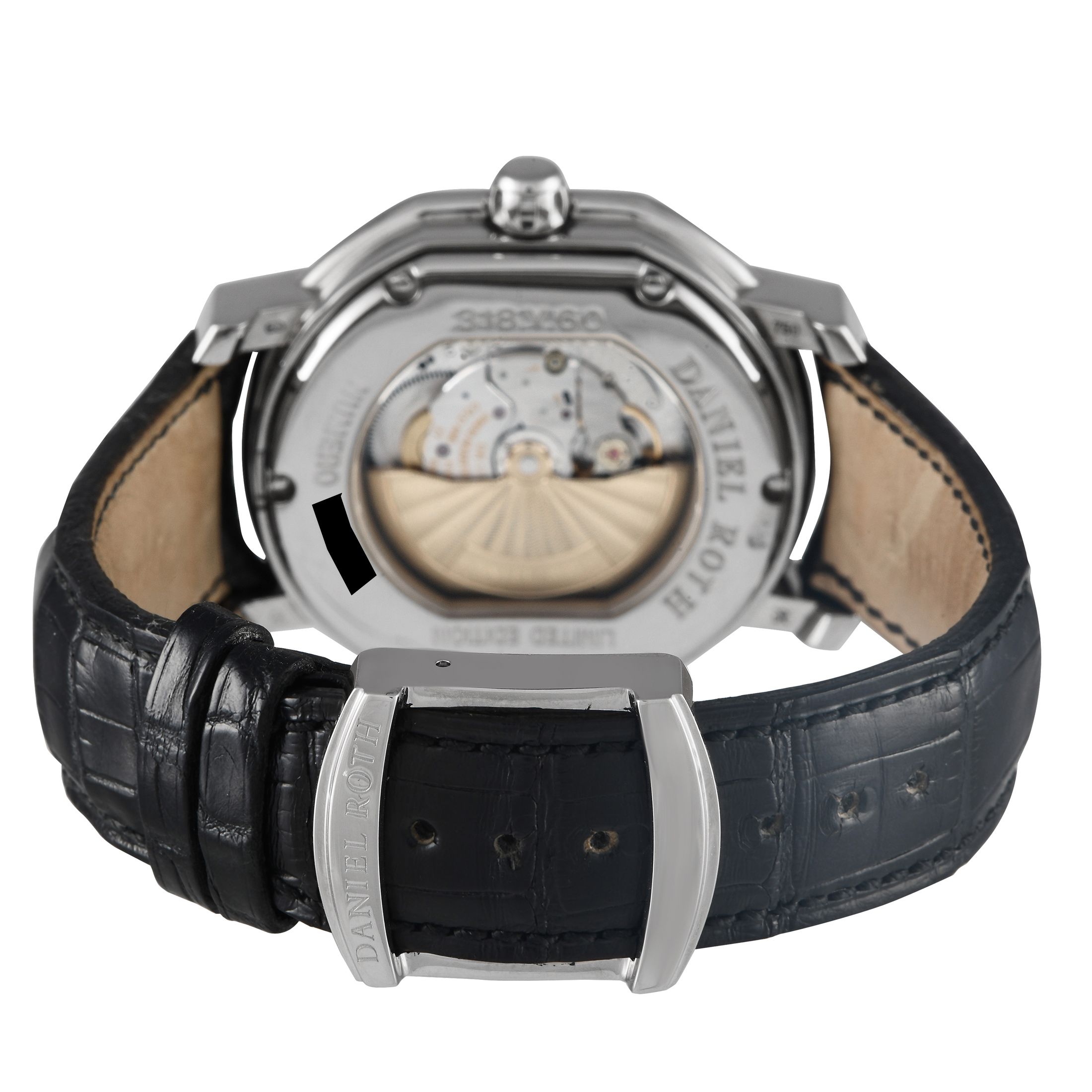 Daniel Roth Ellipsocurvex Papillon Jumping Hour 44mm Watch 318.Y.60
