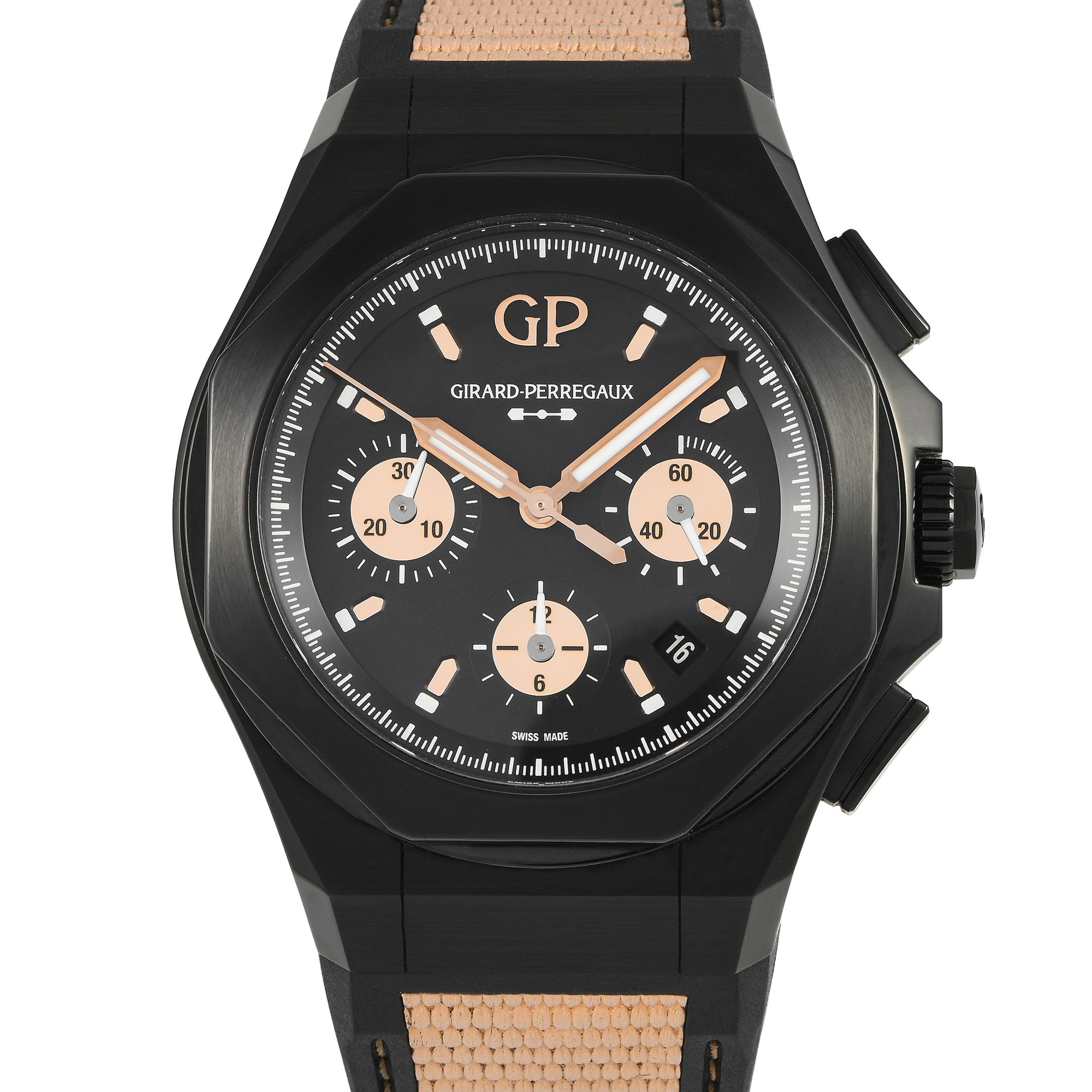 Girard Perregaux Laureato Absolute Gold Fever Watch 81060-21-492-FH3A