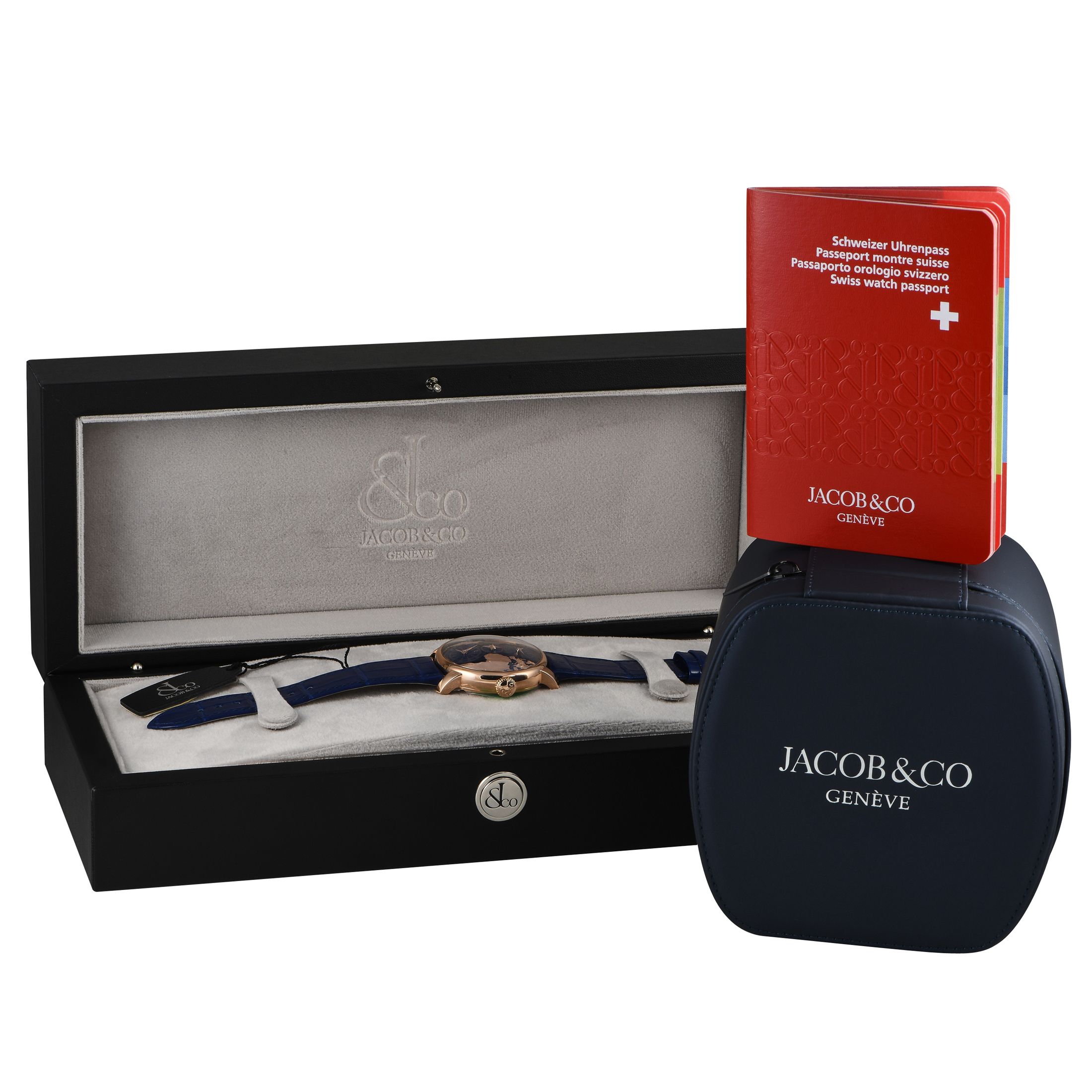 Jacob & Co The World is Yours Dual Time Zone Watch DT100.40.AA.AE.A