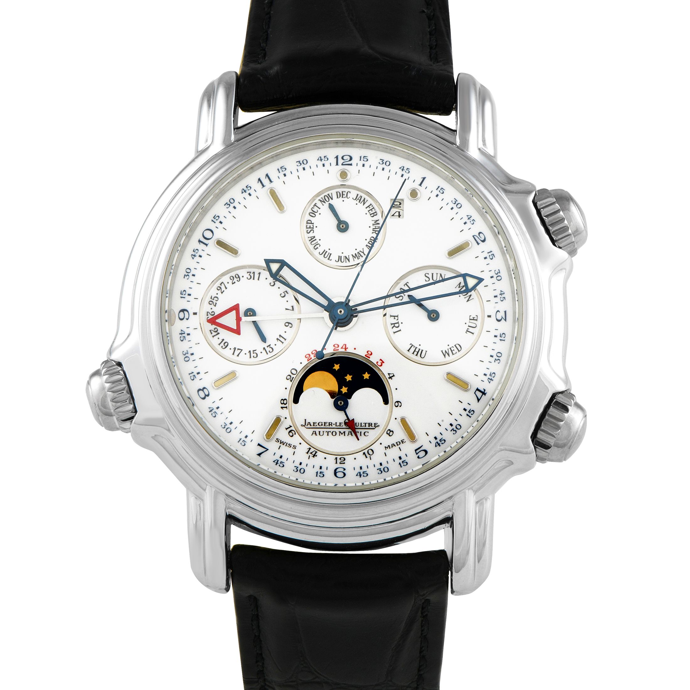 Jaeger-LeCoultre Grand Reveil Perpetual Calendar Platinum Watch 180.6.99