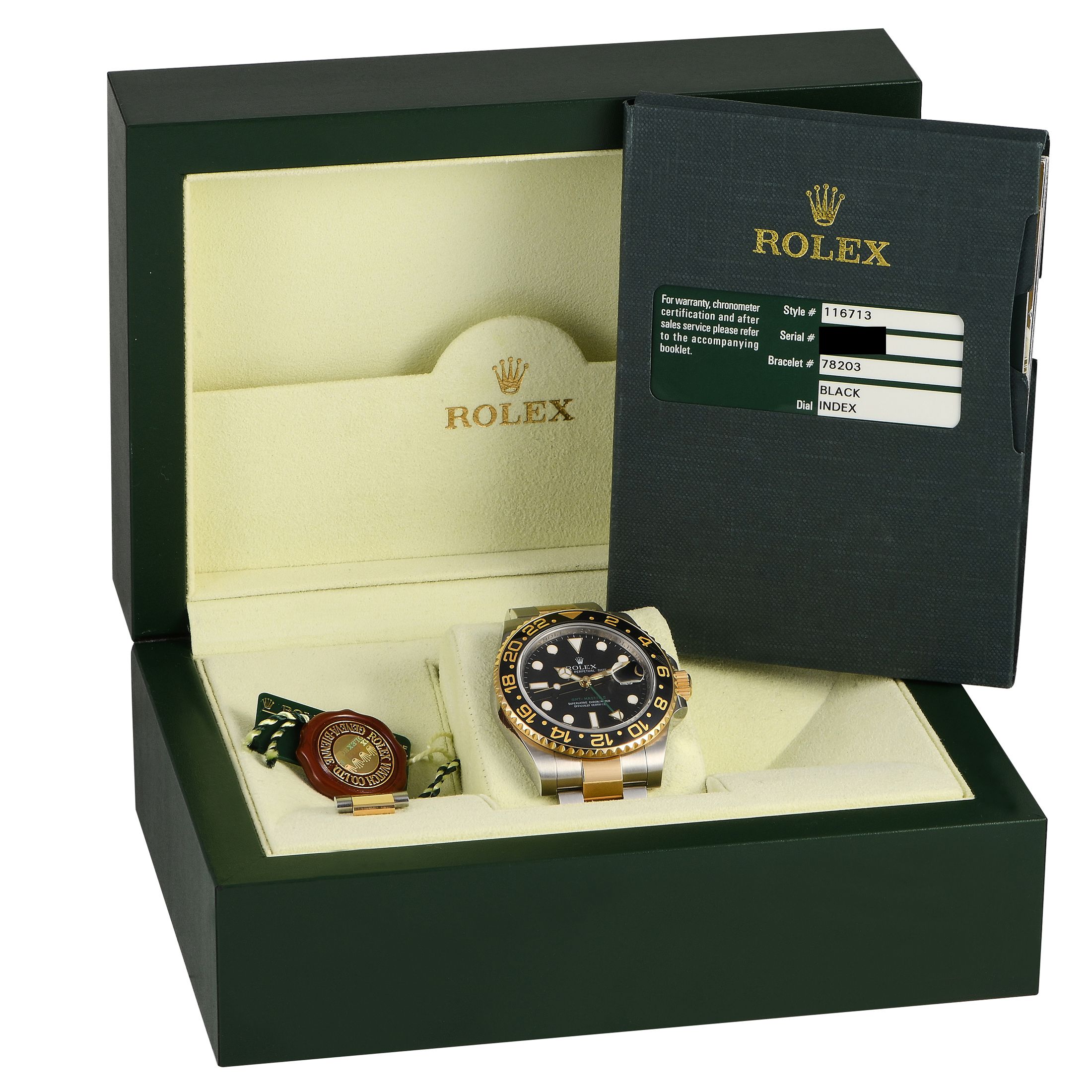 Rolex GMT-Master II Watch 116713