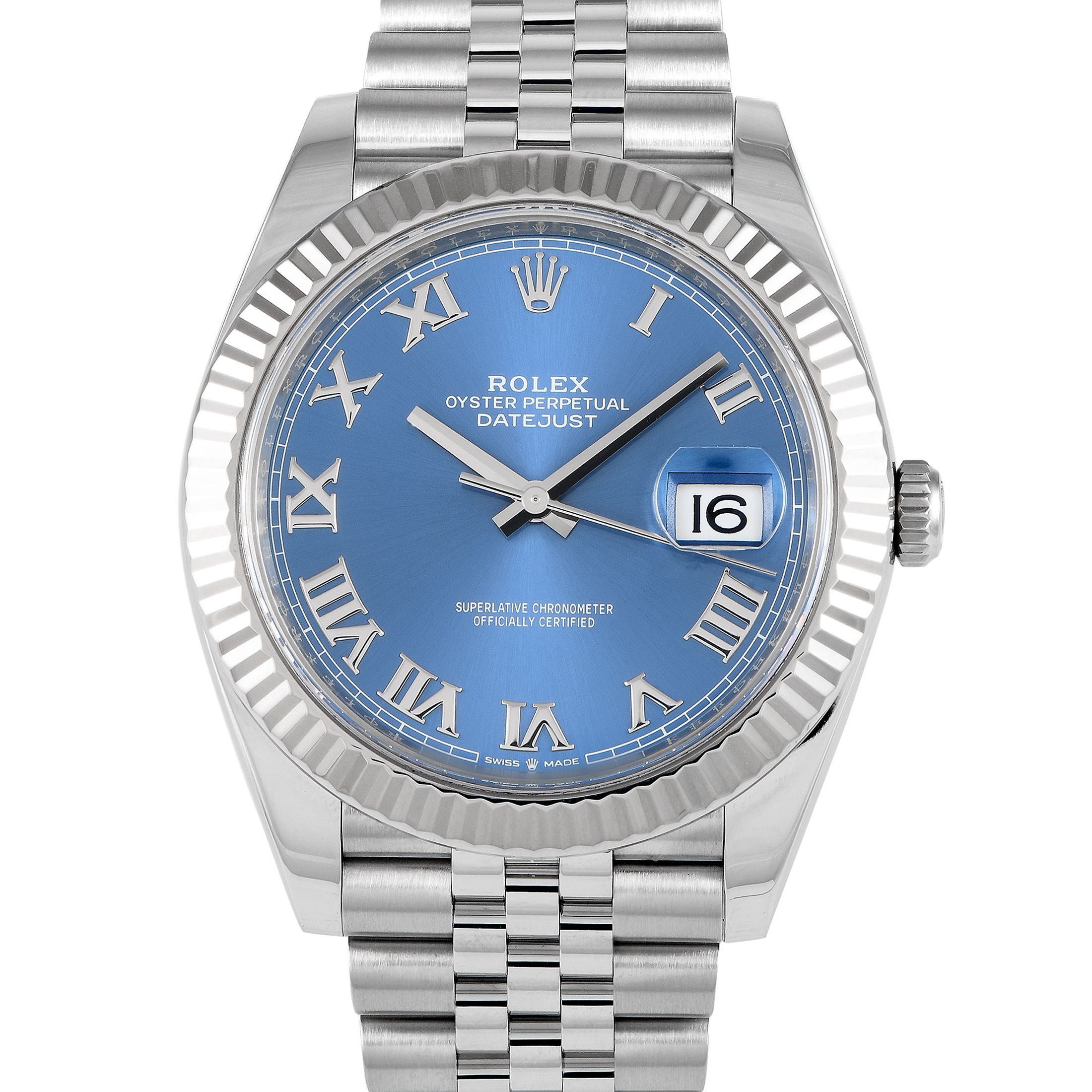 Rolex Datejust 41 Blue Dial Watch 126334