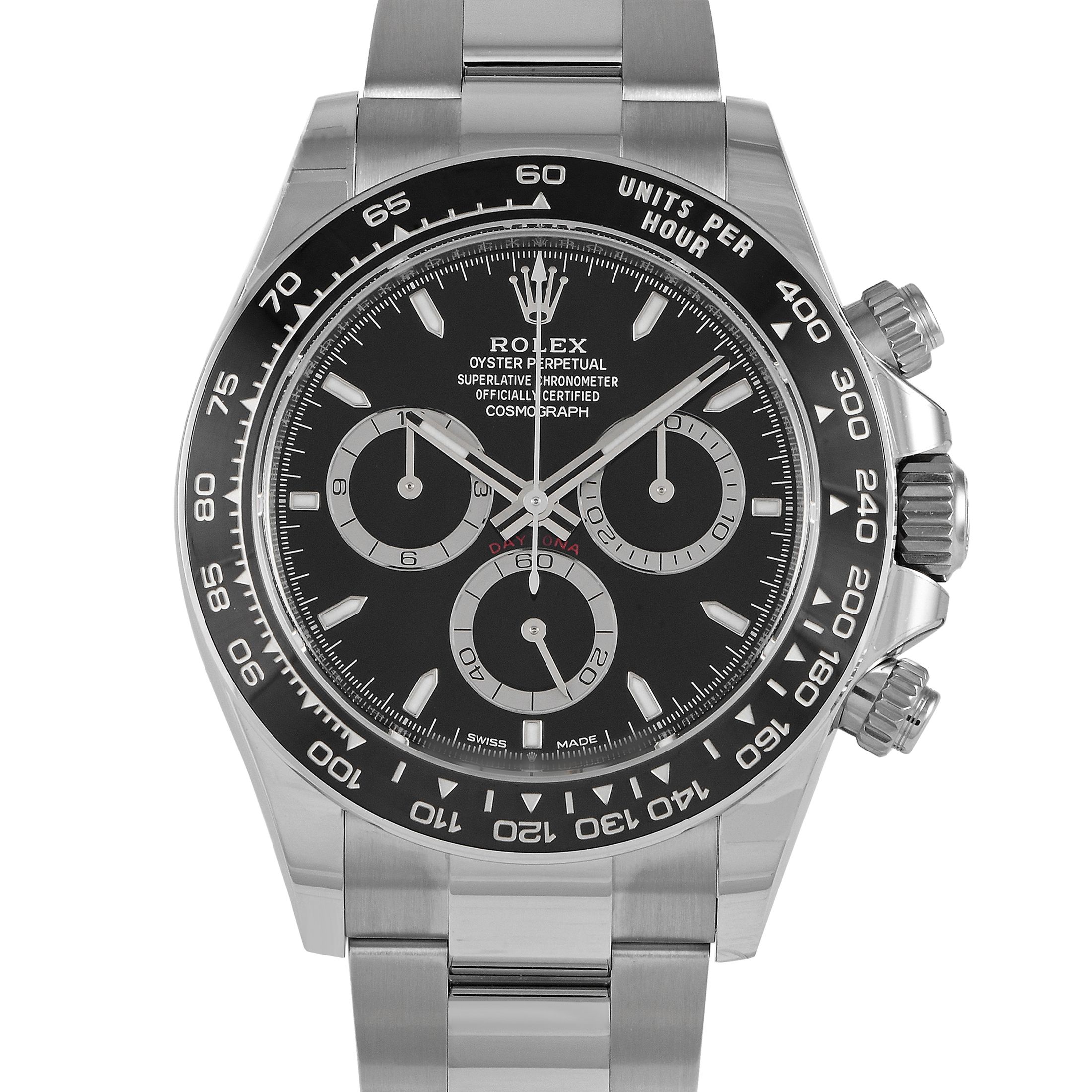 Rolex Daytona Black Dial Watch 126500LN