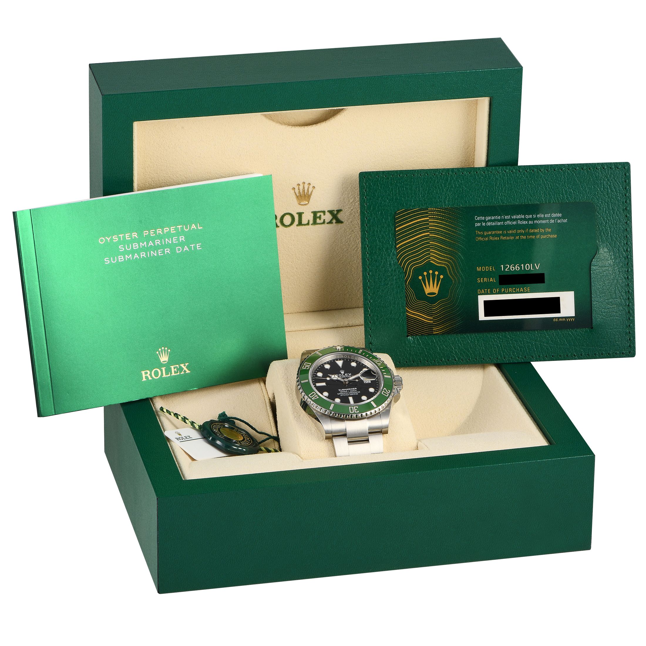 Rolex Submariner Date Watch 126610LV
