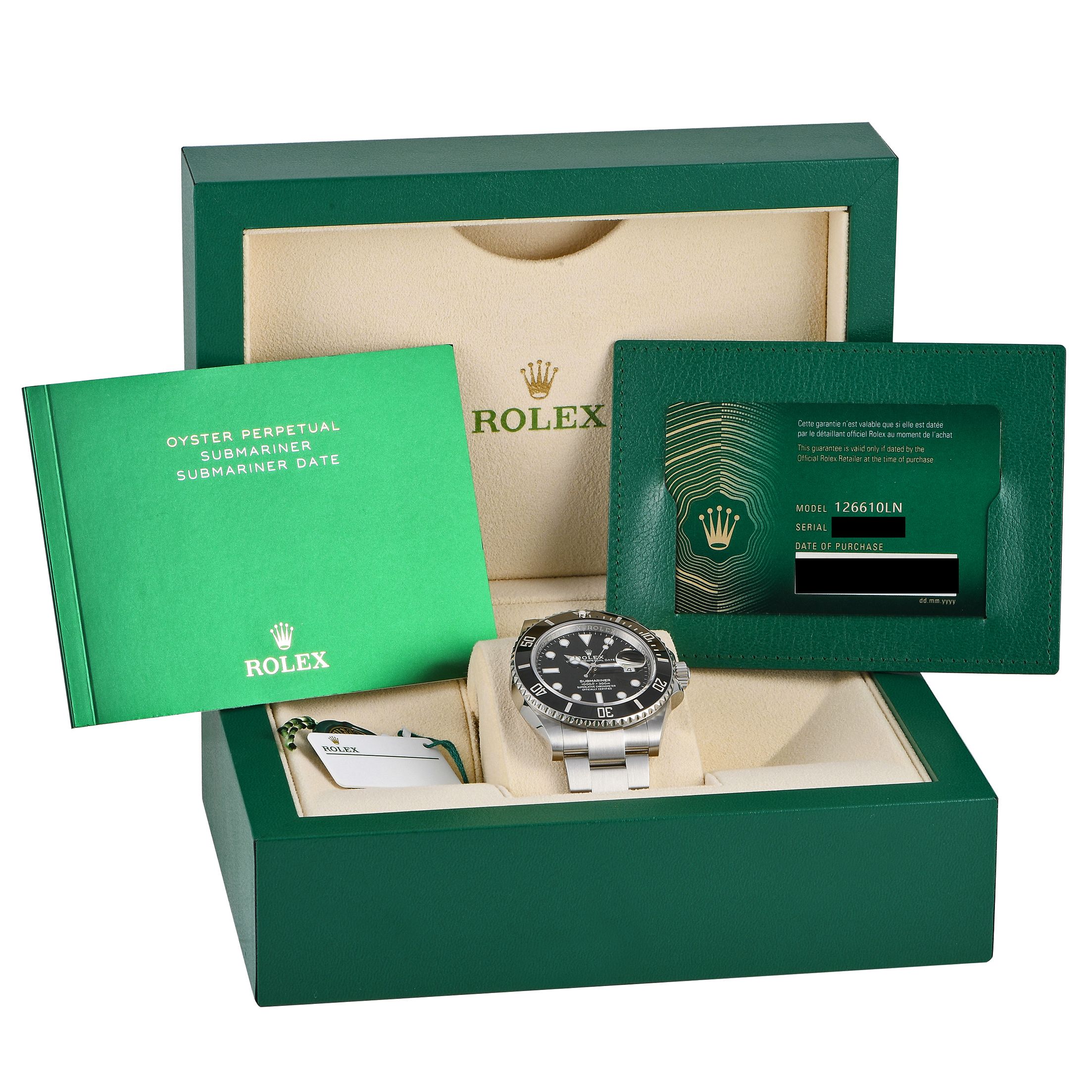 Rolex Submariner Date Watch 126610LN-0001