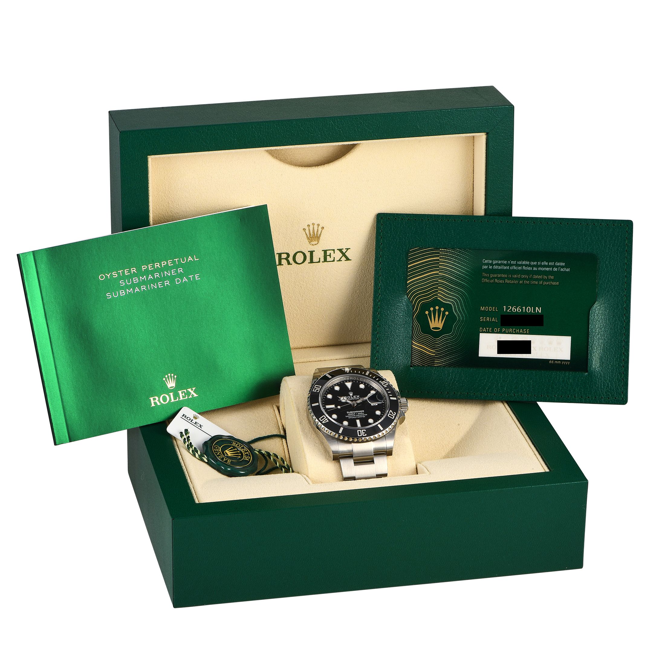 Rolex Submariner Date Watch 126610LN