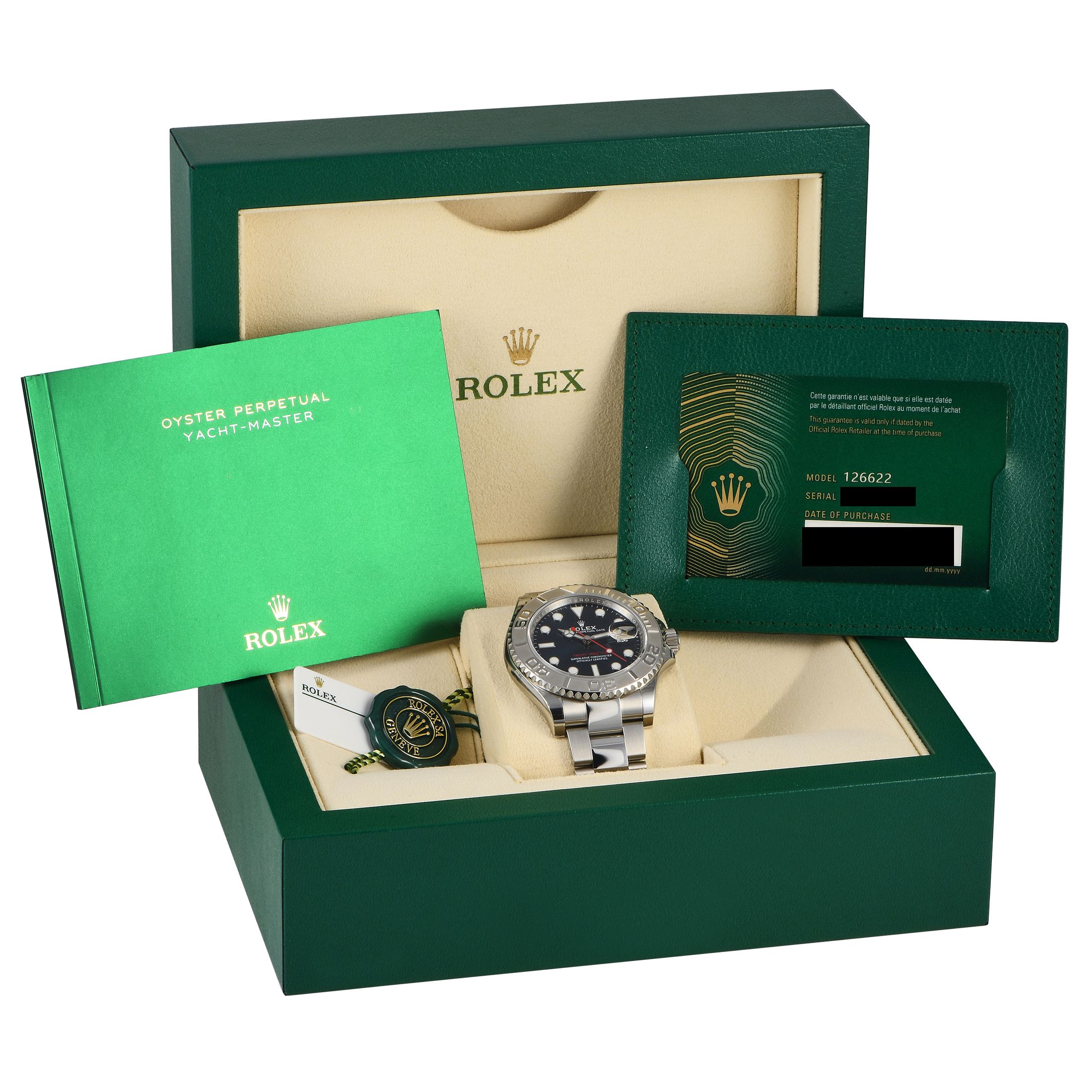 Rolex Yacht-Master 40 Blue Dial Watch 126622