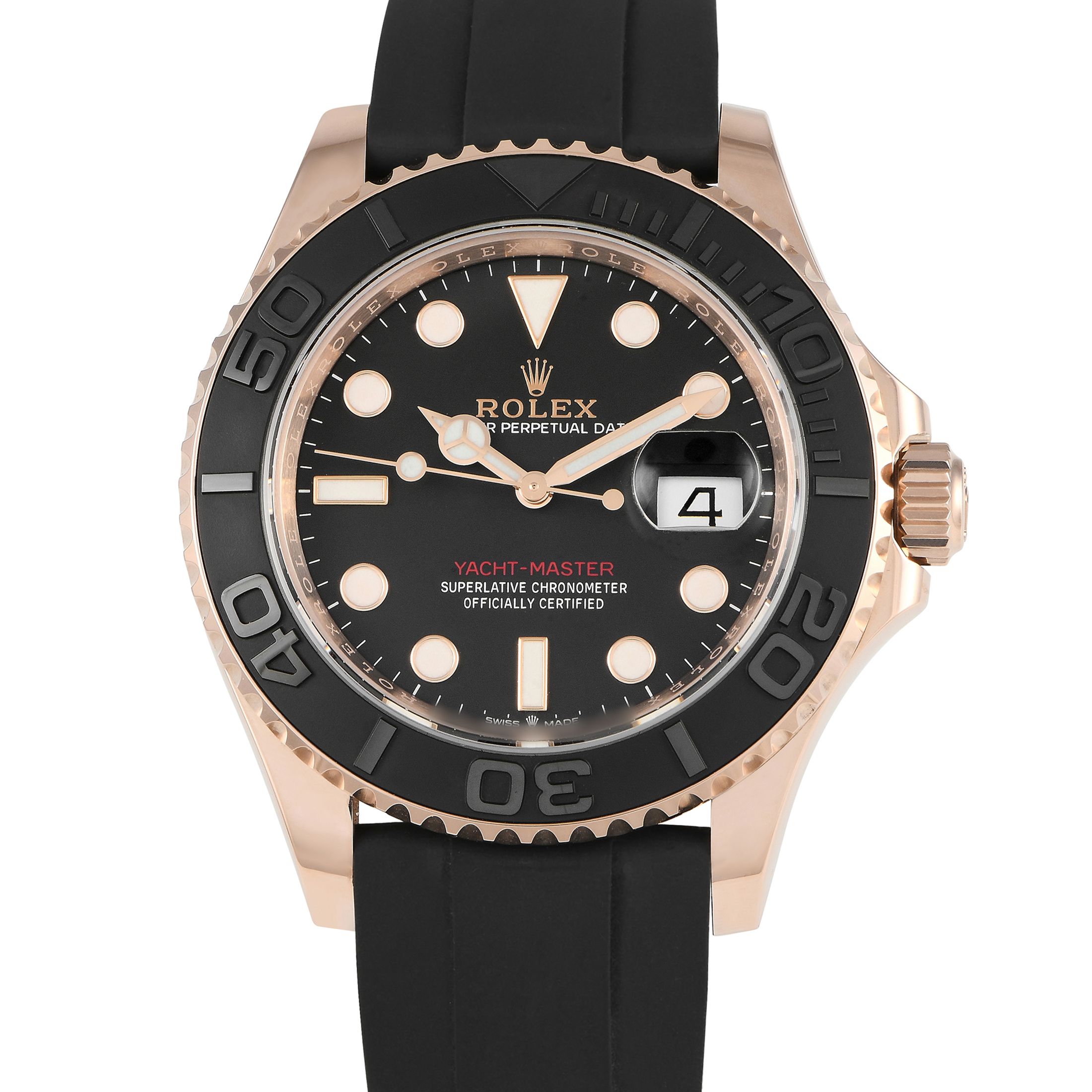 Rolex Yacht-Master 40 Everose Gold Watch 126655