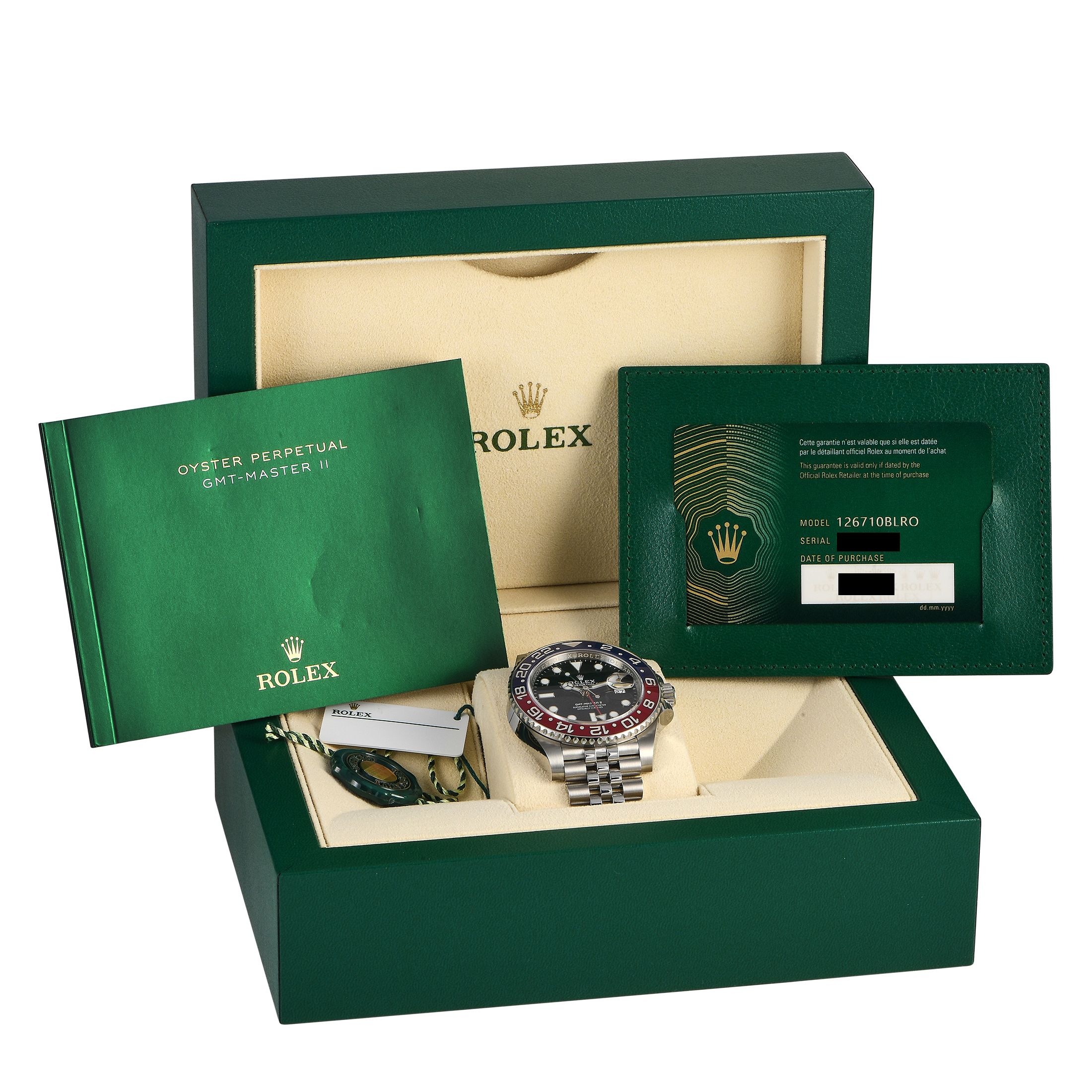 Rolex GMT-Master II Watch 126710BLRO