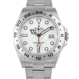 Rolex Explorer II White Dial Watch 226570