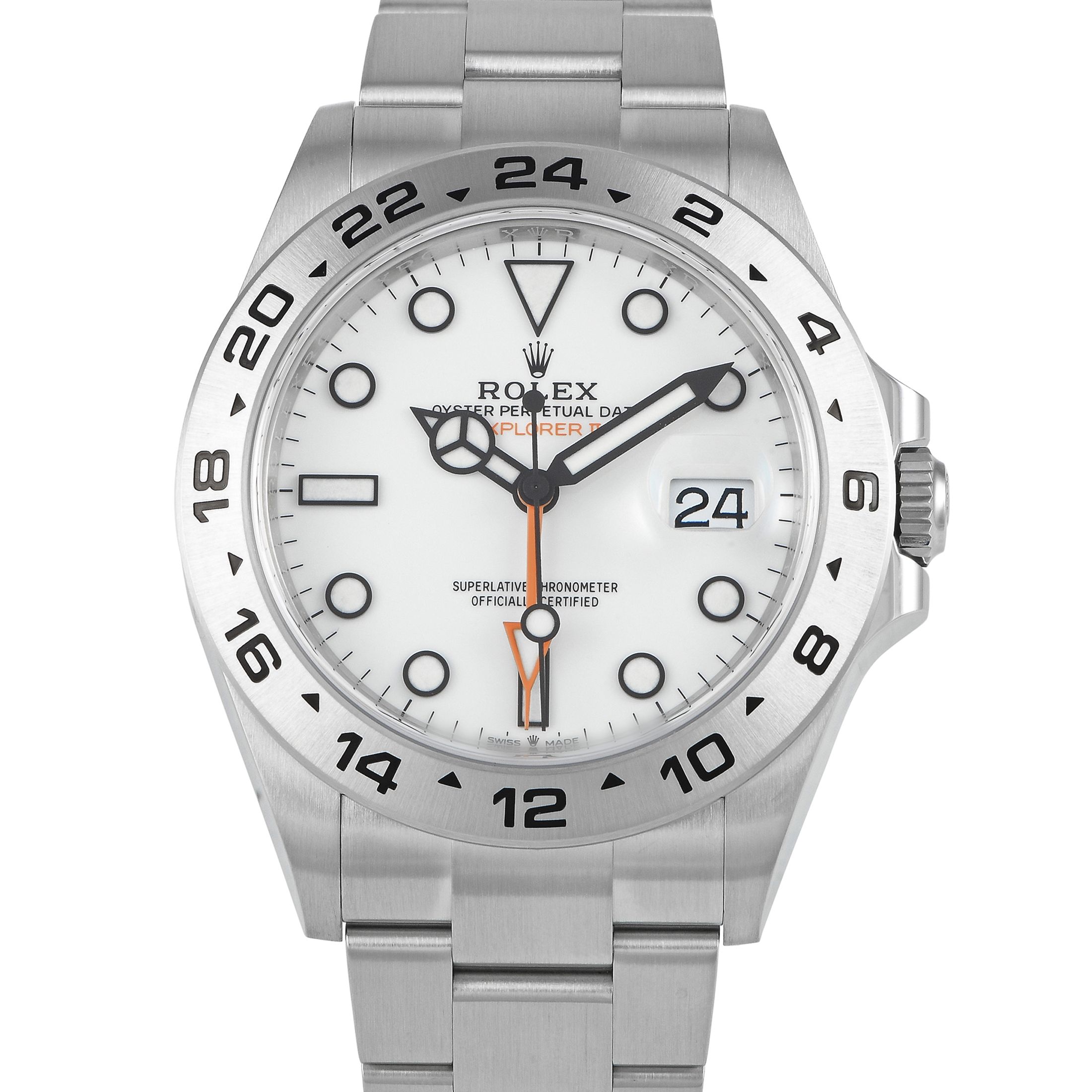 Rolex Explorer II White Dial Watch 226570