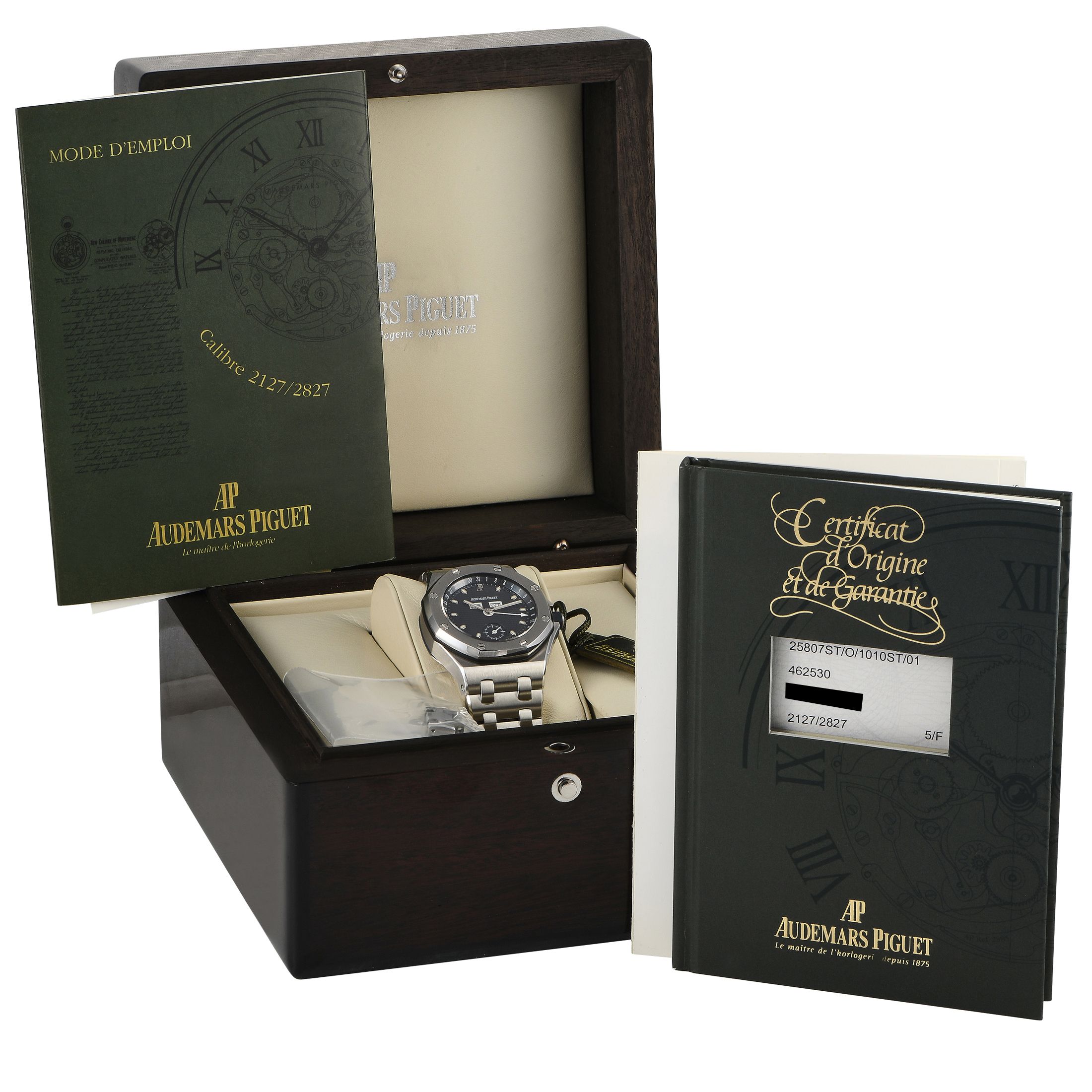 Audemars Piguet Royal Oak Offshore Triple Calendar Watch 25807ST.O.1010ST.01
