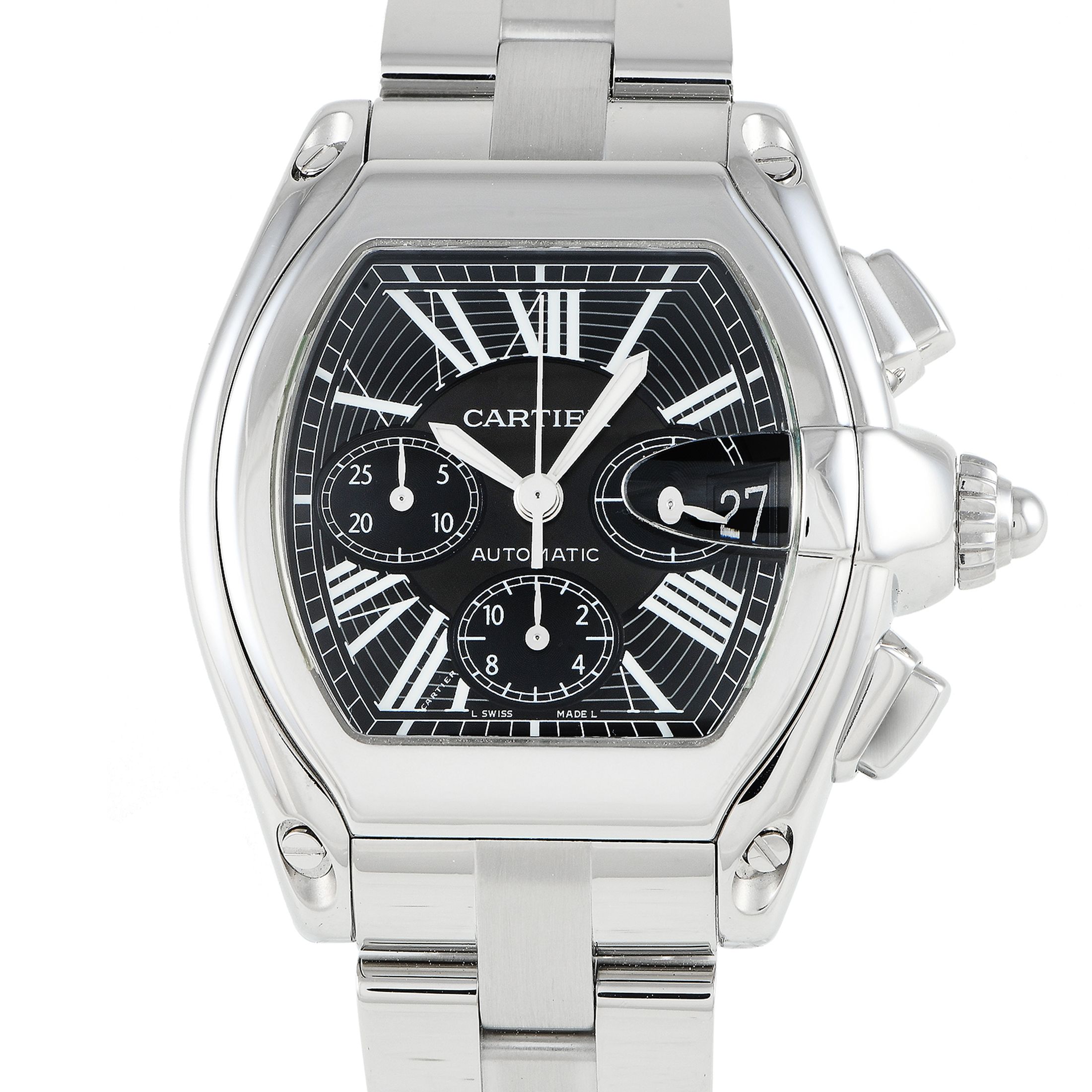 Cartier Roadster Chronograph Watch 2618