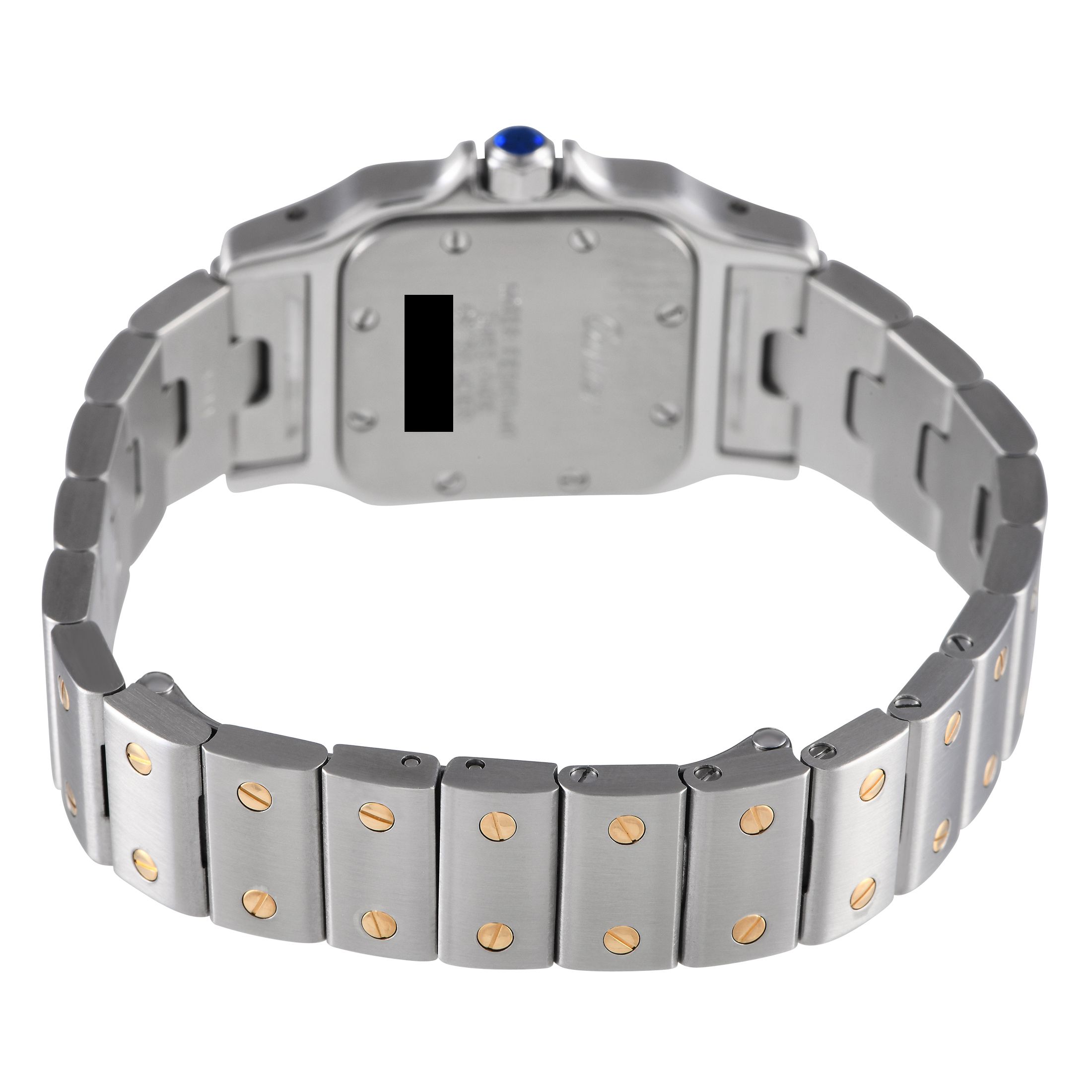 Cartier Santos Galbee Two-Tone Ladies Watch W20012C4