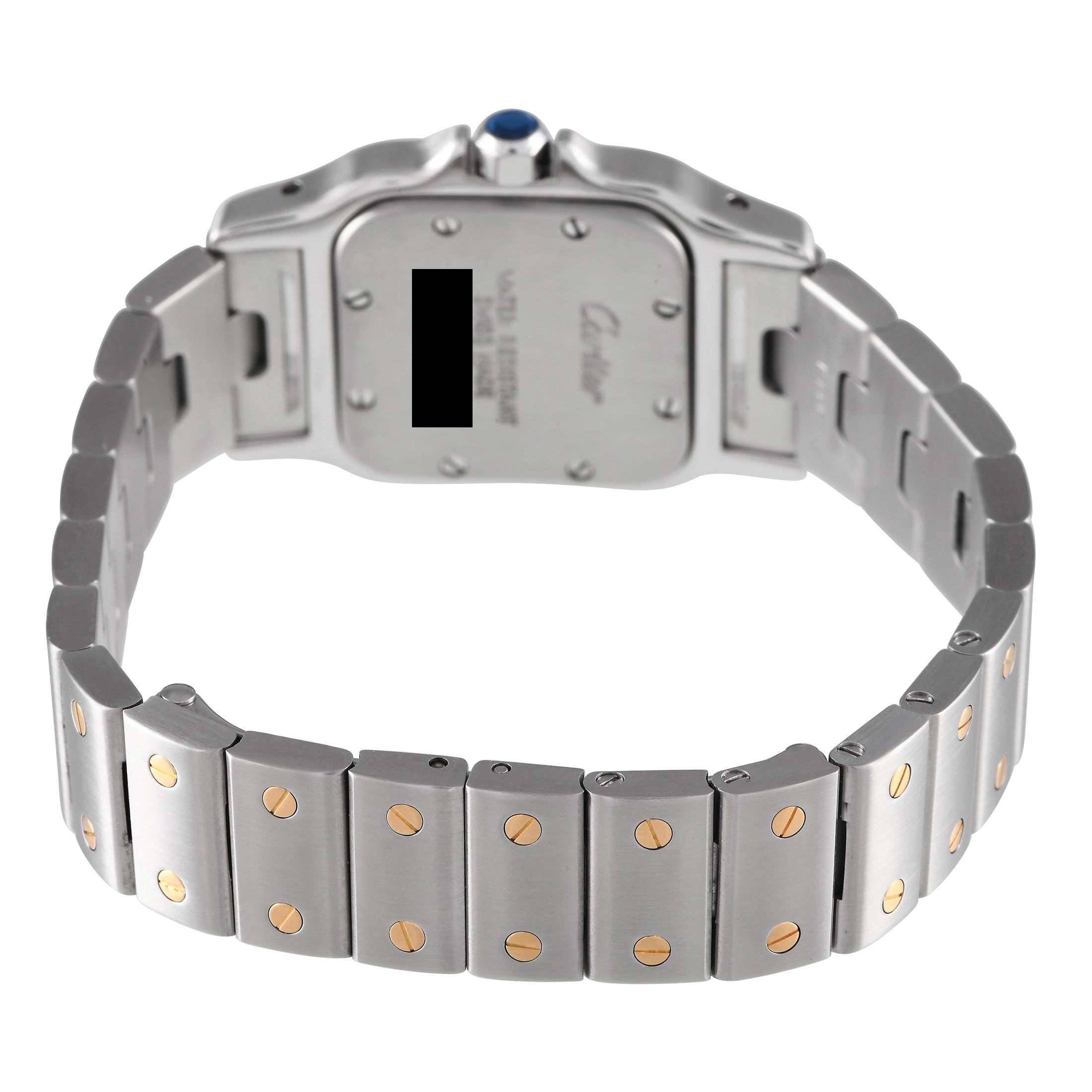 Cartier Santos Galbee Two-Tone Ladies Watch W20012C4