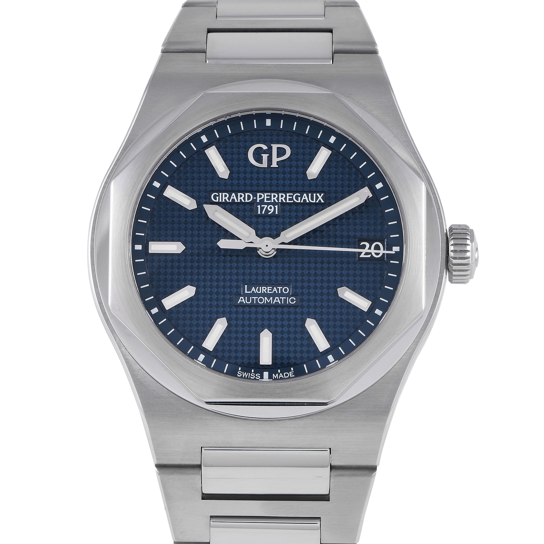 Girard Perregaux Laureato 42mm Watch 81010-11-431-11A