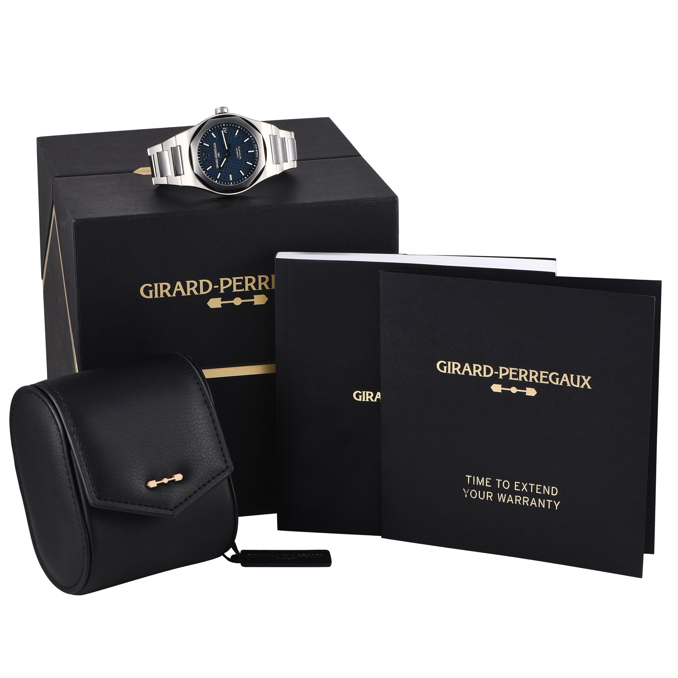 Girard Perregaux Laureato 42mm Watch 81010-11-431-11A