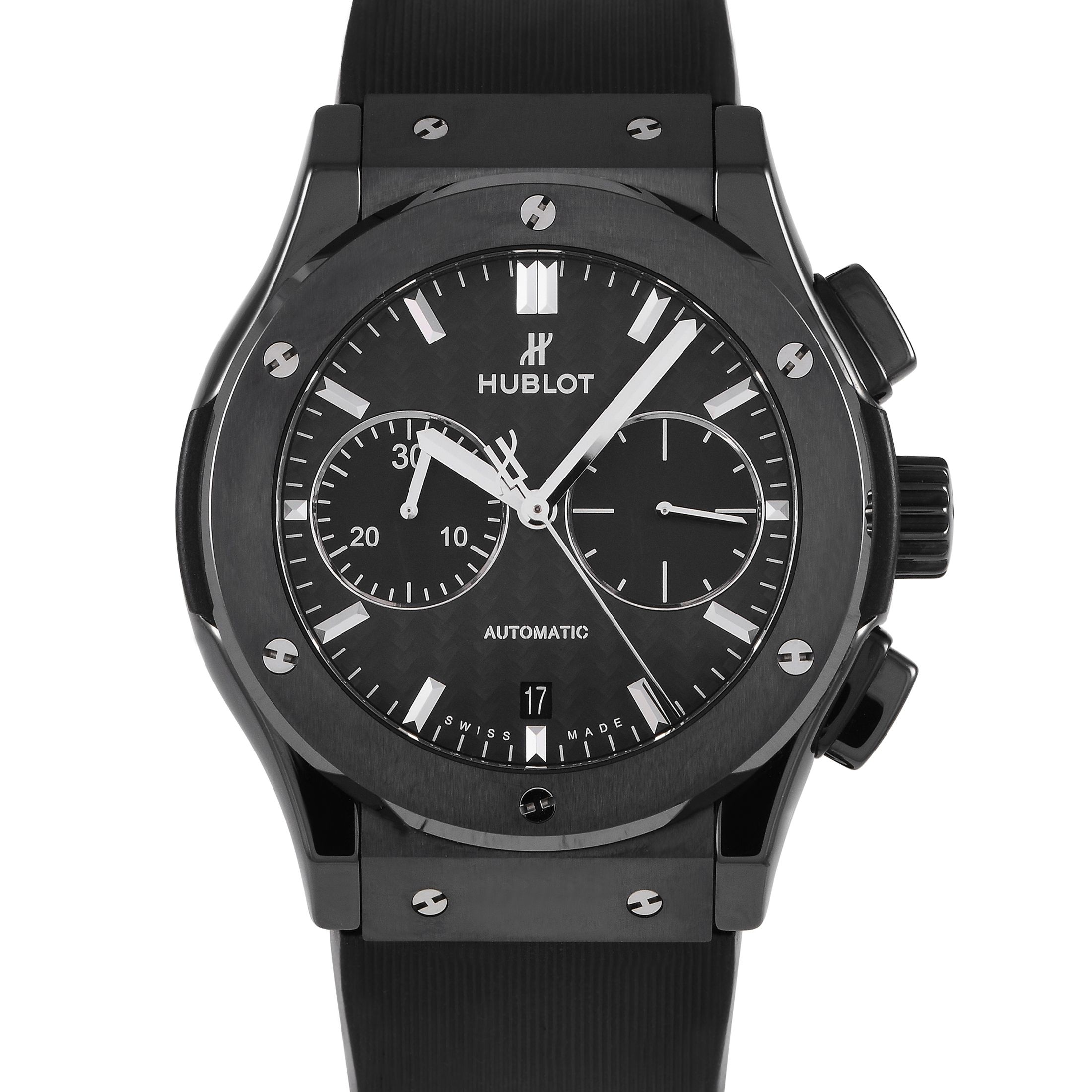 Hublot Classic Fusion Chronograph Black Magic Watch 521.CM.1770.RX