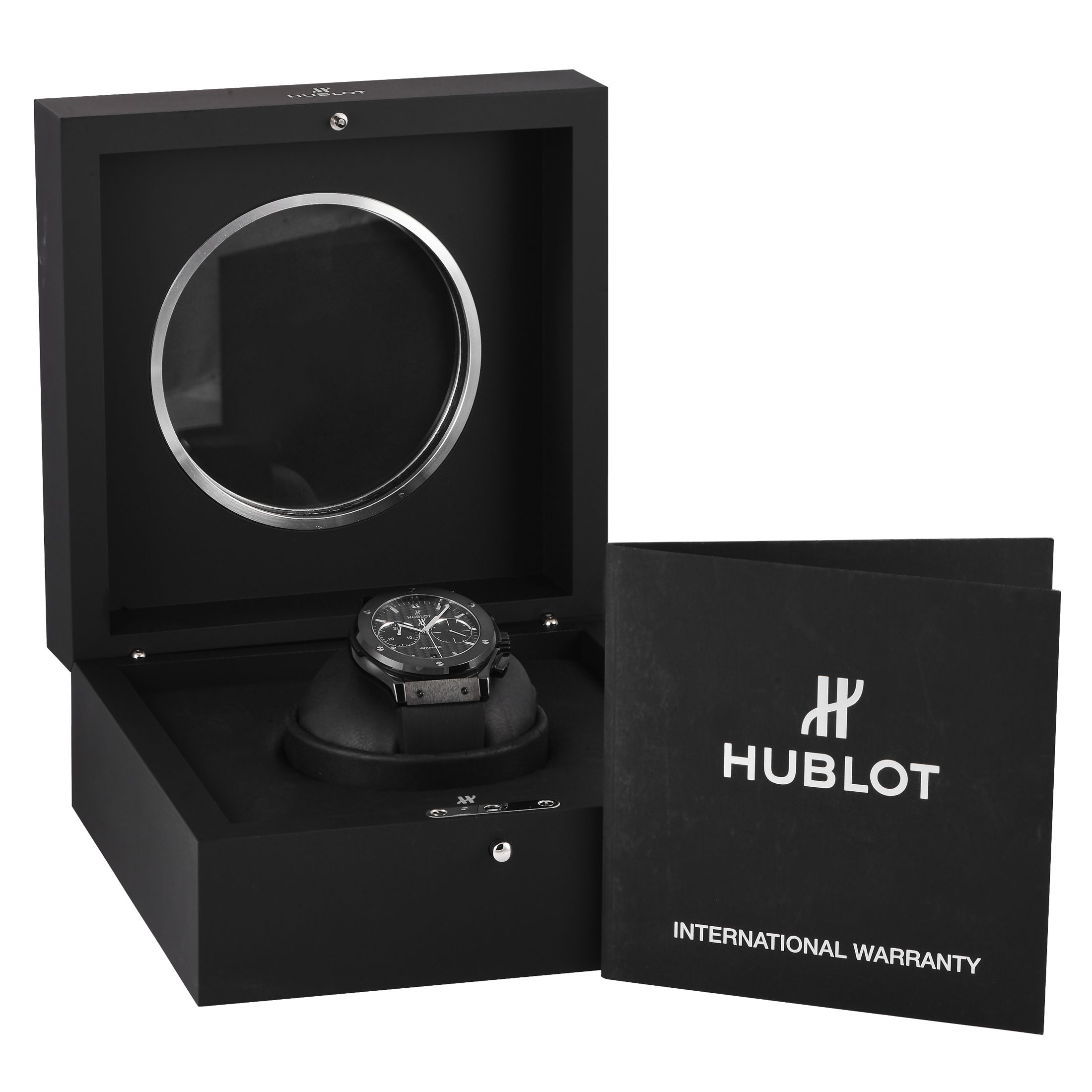 Hublot Classic Fusion Chronograph Black Magic Watch 521.CM.1770.RX