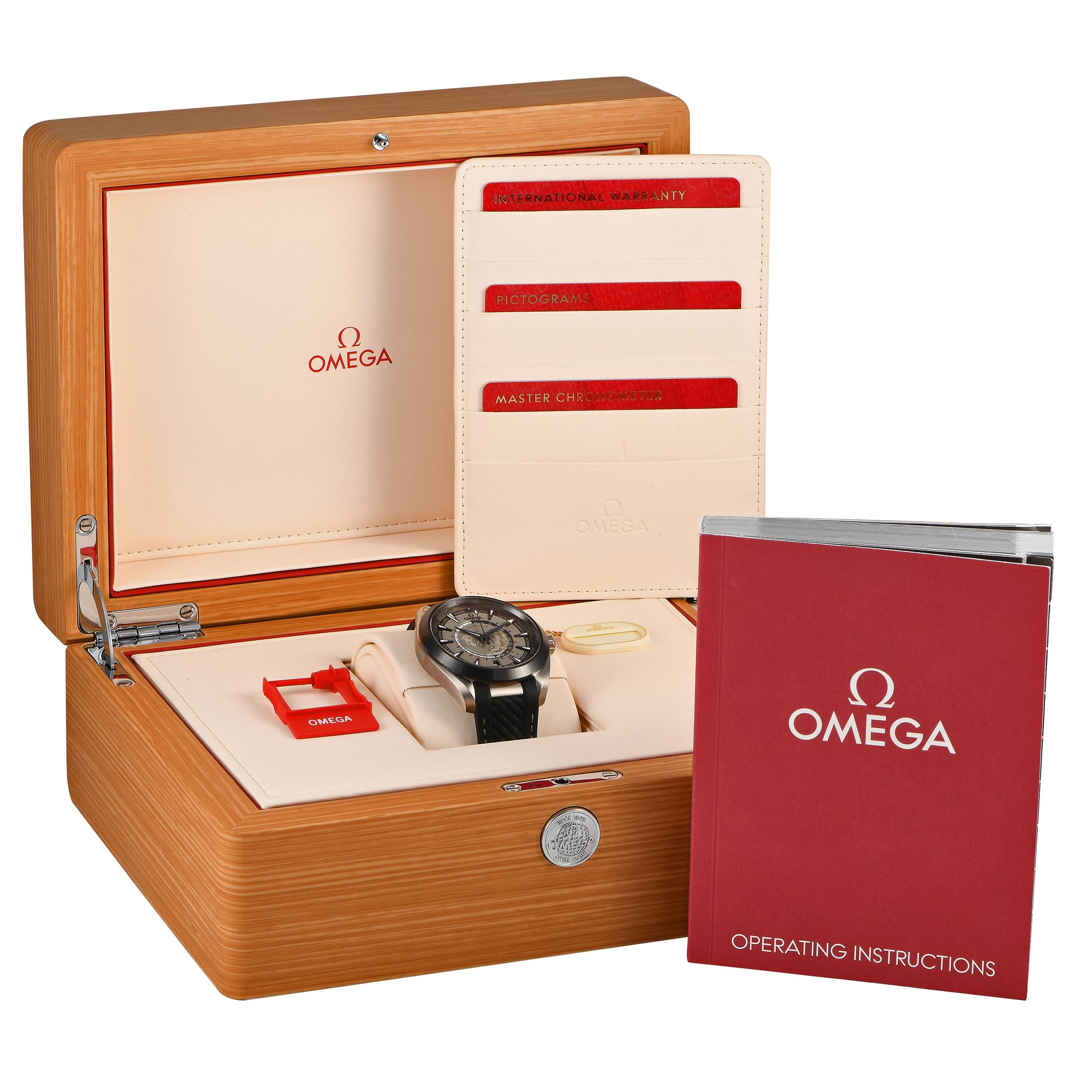 Omega Seamaster Aqua Terra Titanium Worldtimer Watch 220.92.43.22.99.001