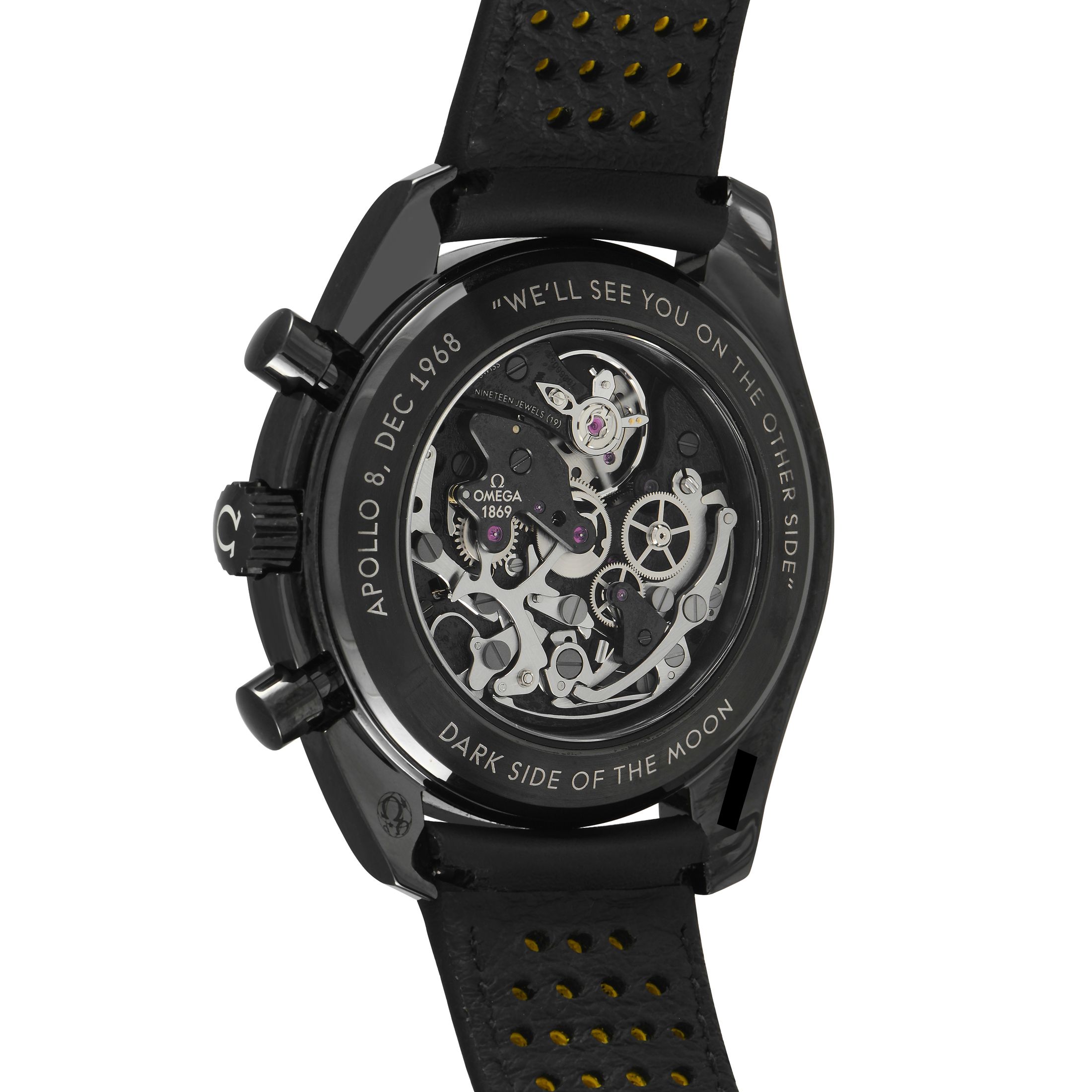 Omega Speedmaster Moonwatch Dark Side of the Moon Apollo 8 Watch 311.92.44.30.01.001