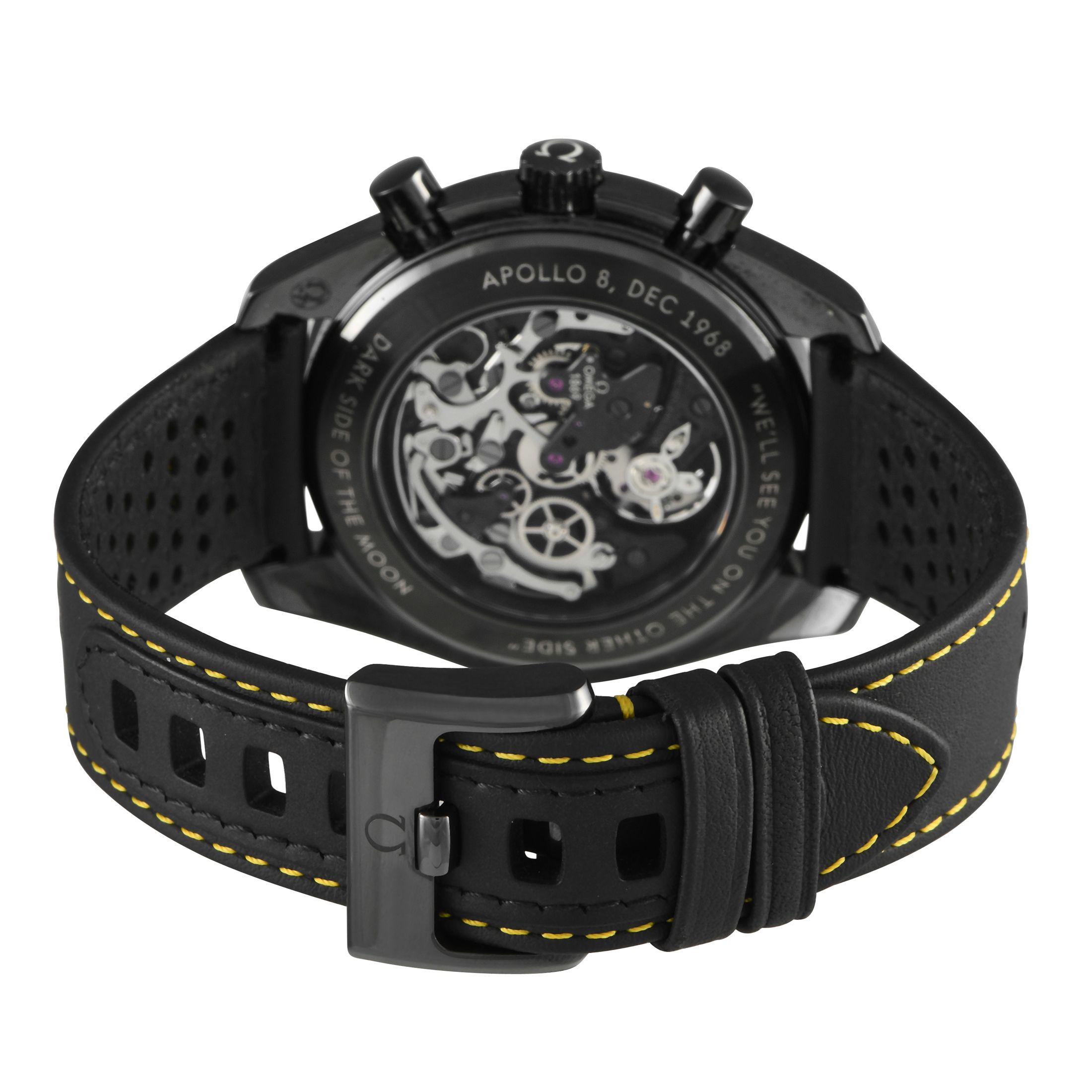 Omega Speedmaster Moonwatch Dark Side of the Moon Apollo 8 Watch 311.92.44.30.01.001
