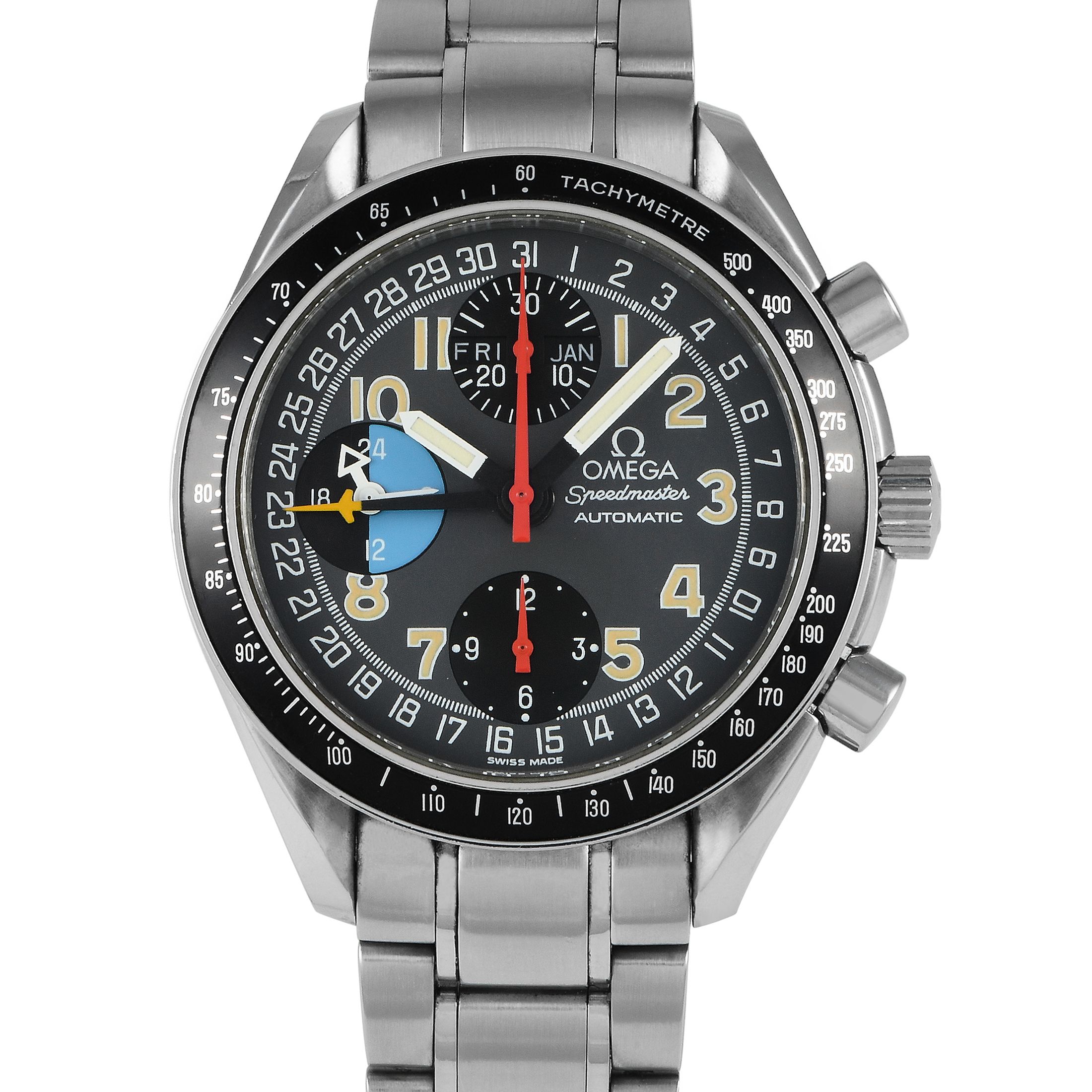 Omega Speedmaster Day-Date Watch 3520.53.00