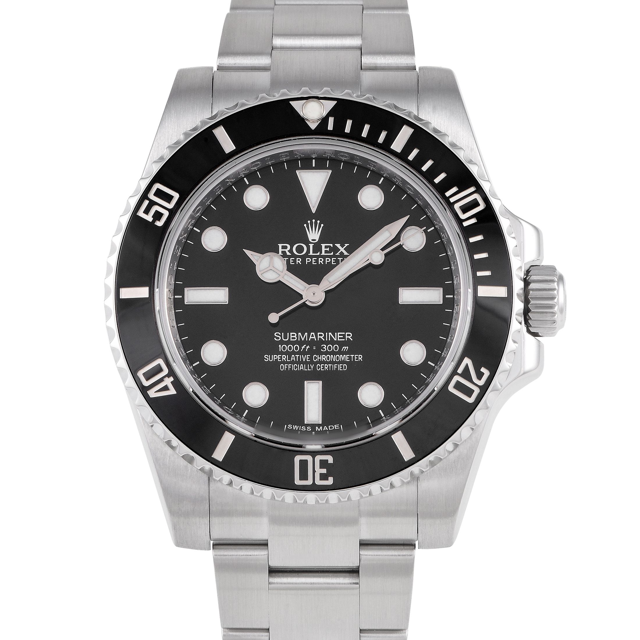 Rolex Submariner "No Date" Watch 114060