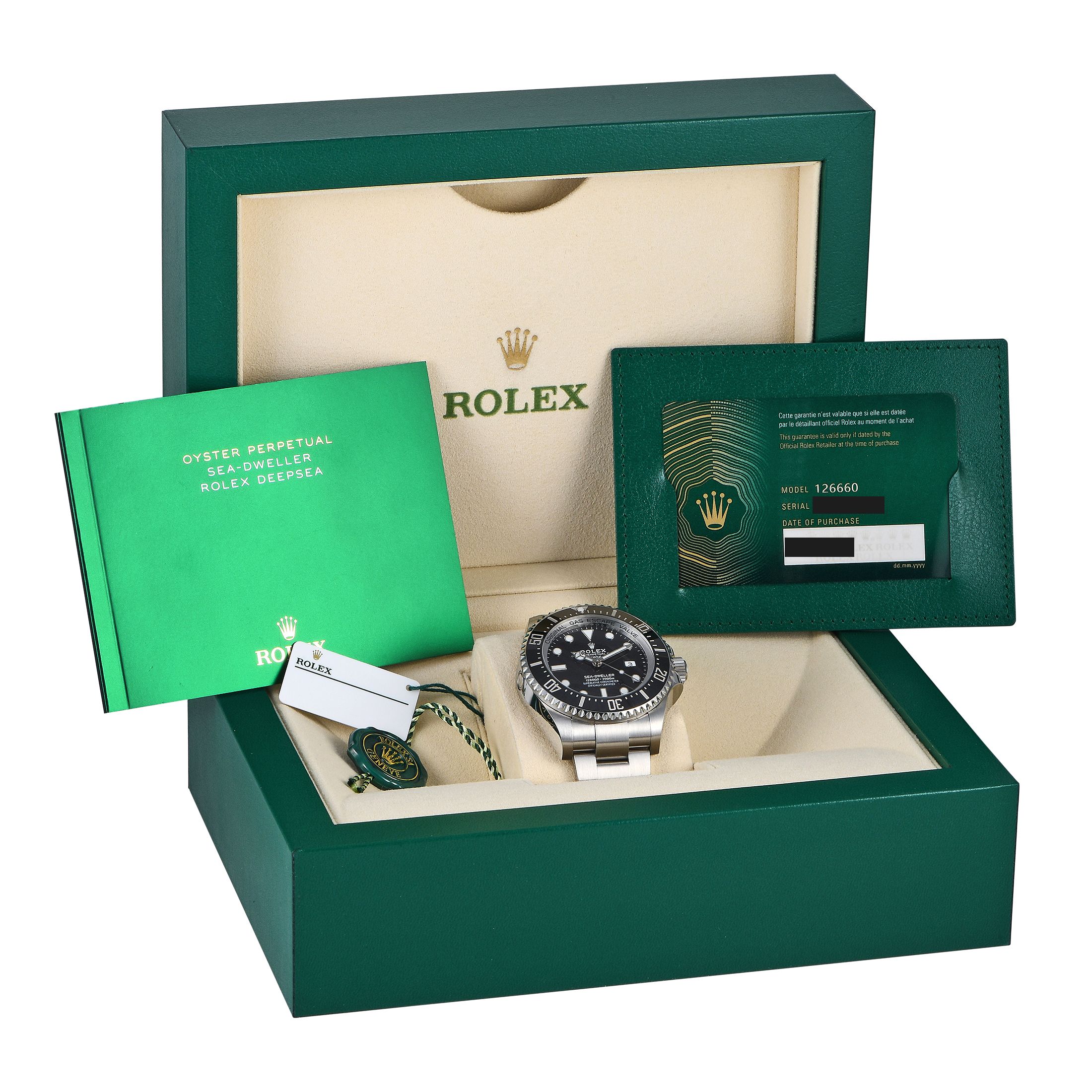 Rolex Sea-Dweller Deepsea Watch 126660-0001