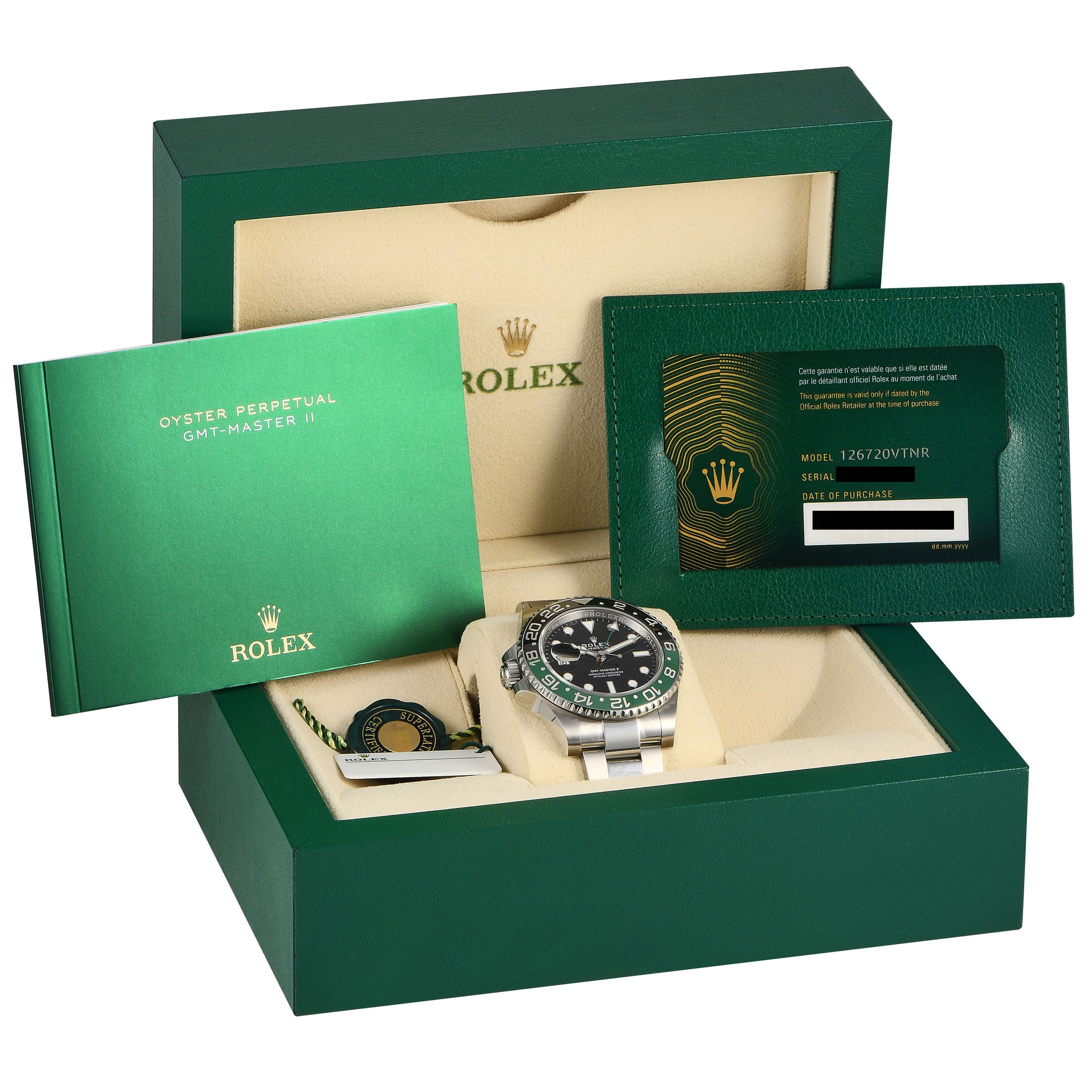 Rolex GMT-Master II Left-Hand Watch 126720VTNR-001