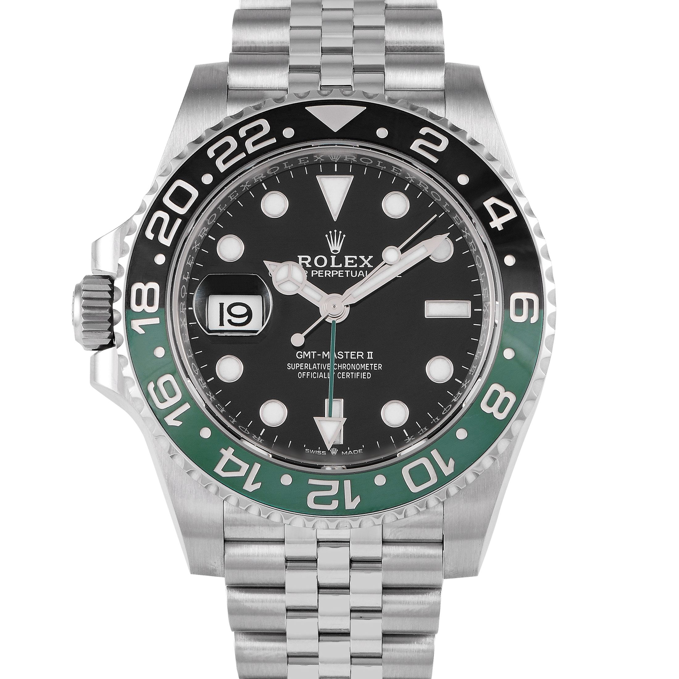 Rolex GMT-Master II Left-Hand "Sprite" Watch 126720VTNR