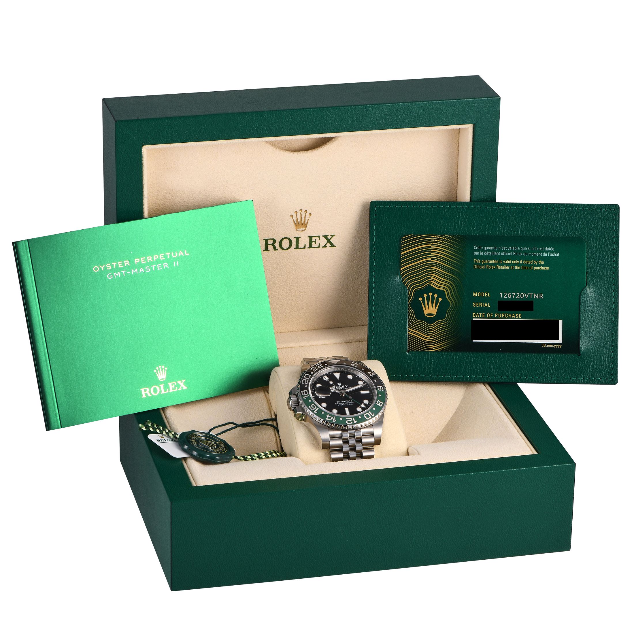 Rolex GMT-Master II Left-Hand Watch 126720VTNR