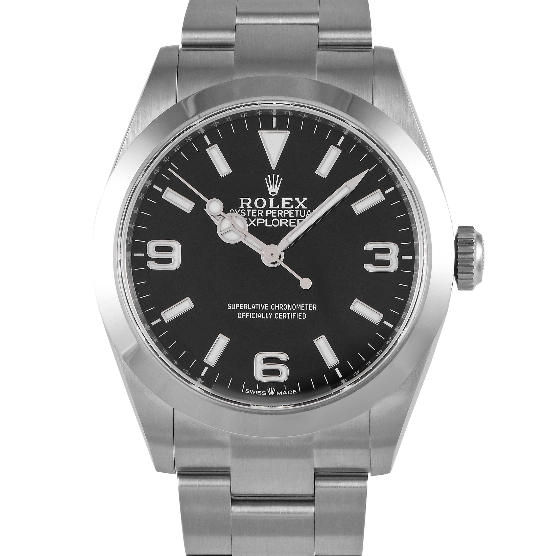 Rolex Explorer 40 Black Dial Watch 224270