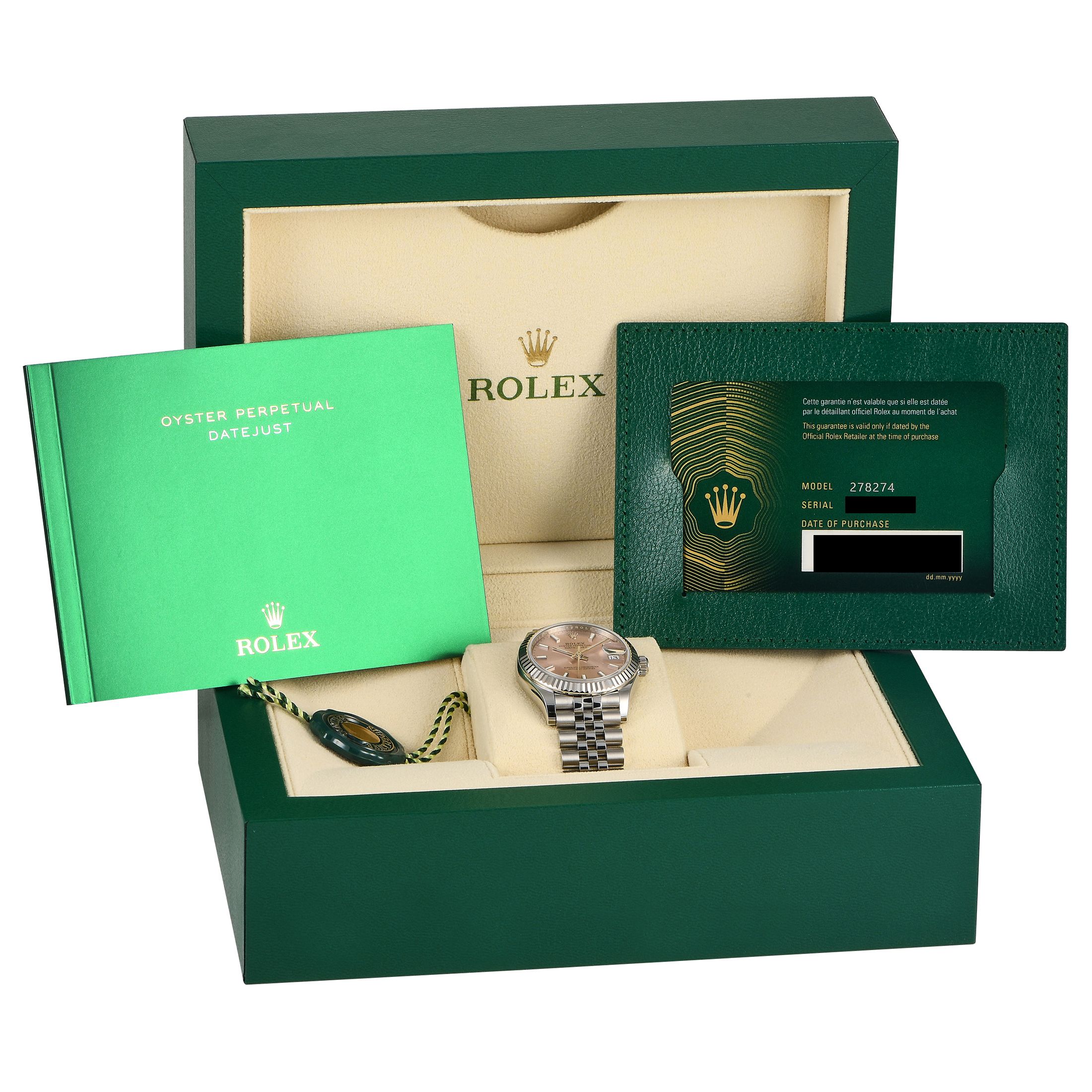 Rolex Datejust 31 Ladies Watch 278274