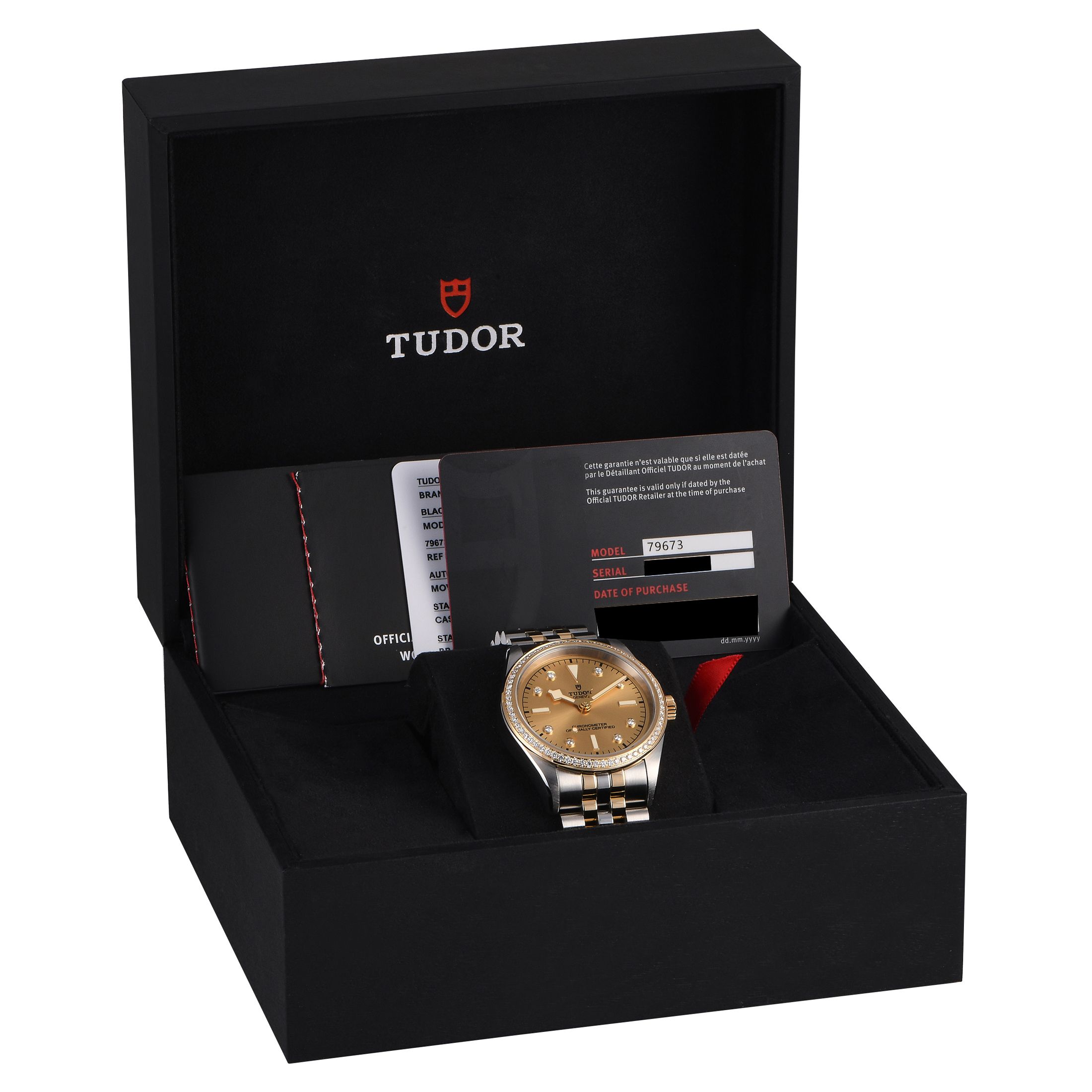 Tudor Black Bay 39 Diamond Champagne Watch M79673-0007